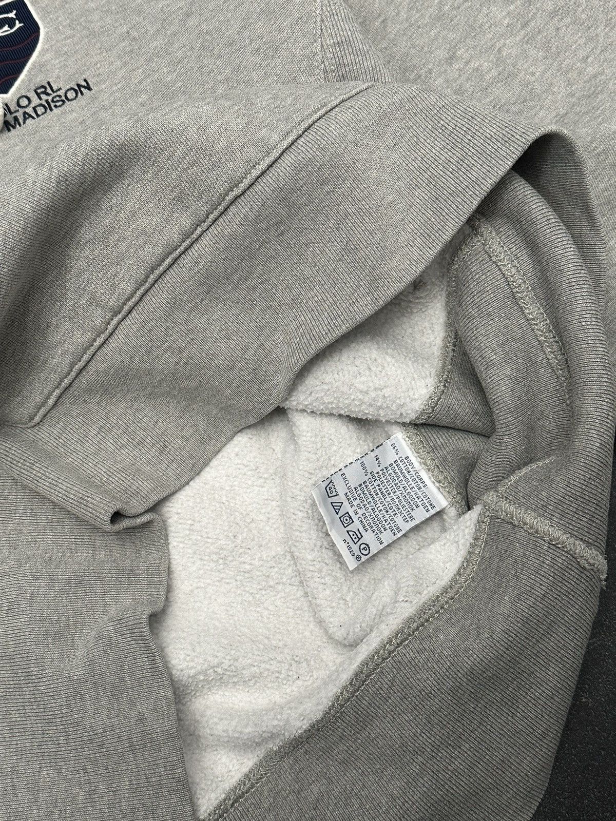 Polo Ralph Lauren × Vintage Polo Ralph Lauren Hoodie 867 Madison Vintage 90s Streetwear Size US M / EU 48-50 / 2 - 5 Thumbnail
