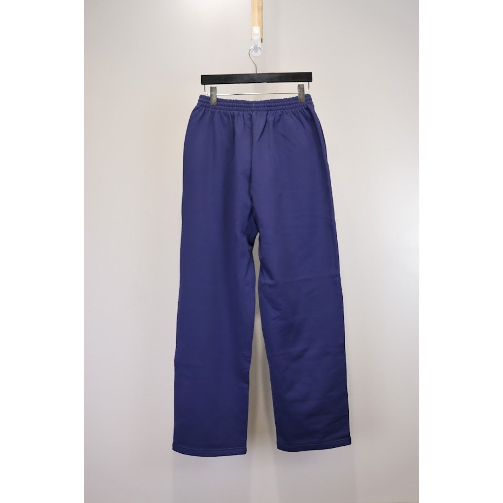 Balenciaga o1rshd1 Campaign Logo Sweatpants / Joggers in Blue Size US 34 / EU 50 - 9 Thumbnail