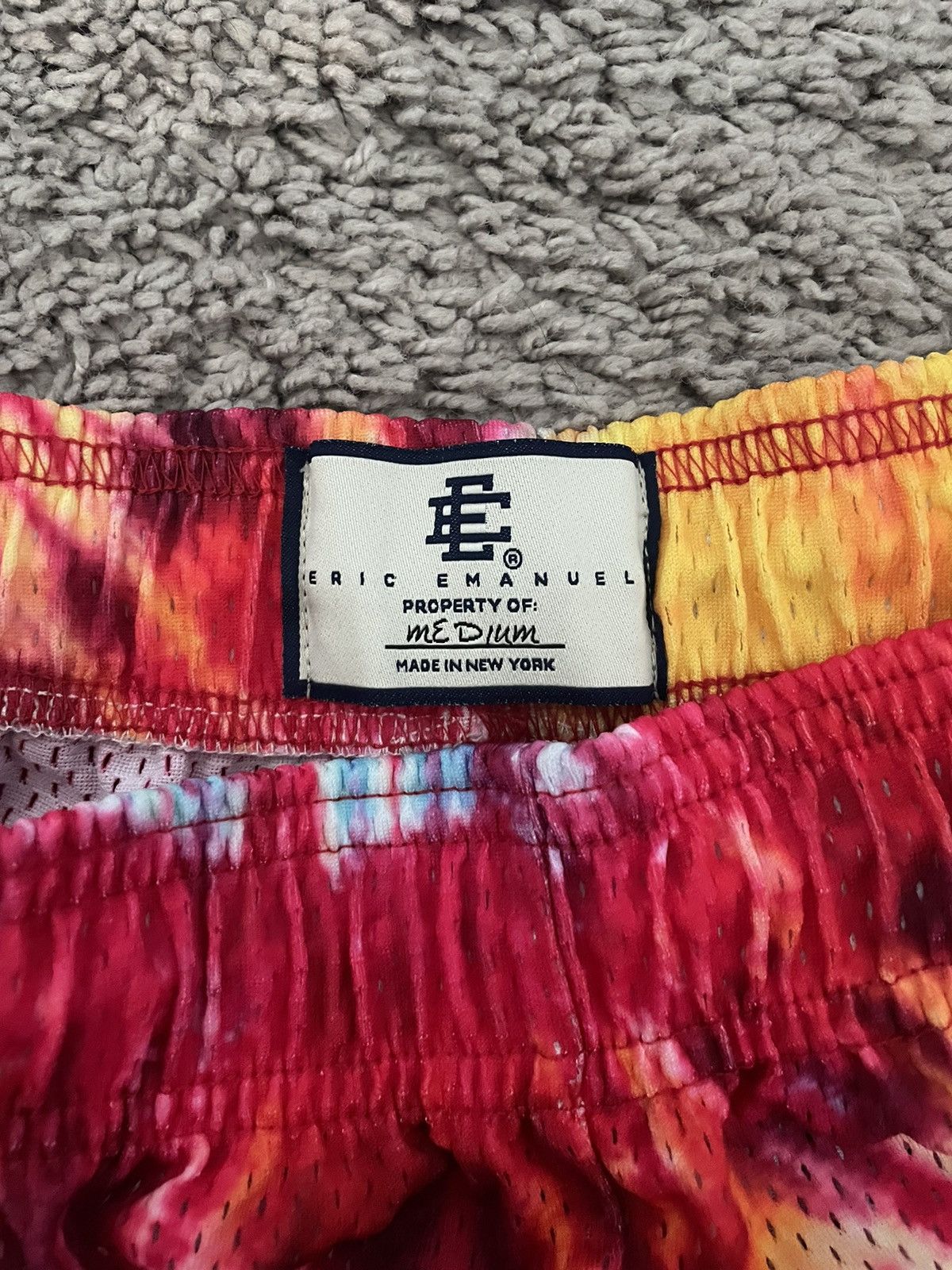 Eric Emanuel Eric Emanuel Tie-Dye Mesh Shorts Size US 30 / EU 46 - 3 Thumbnail