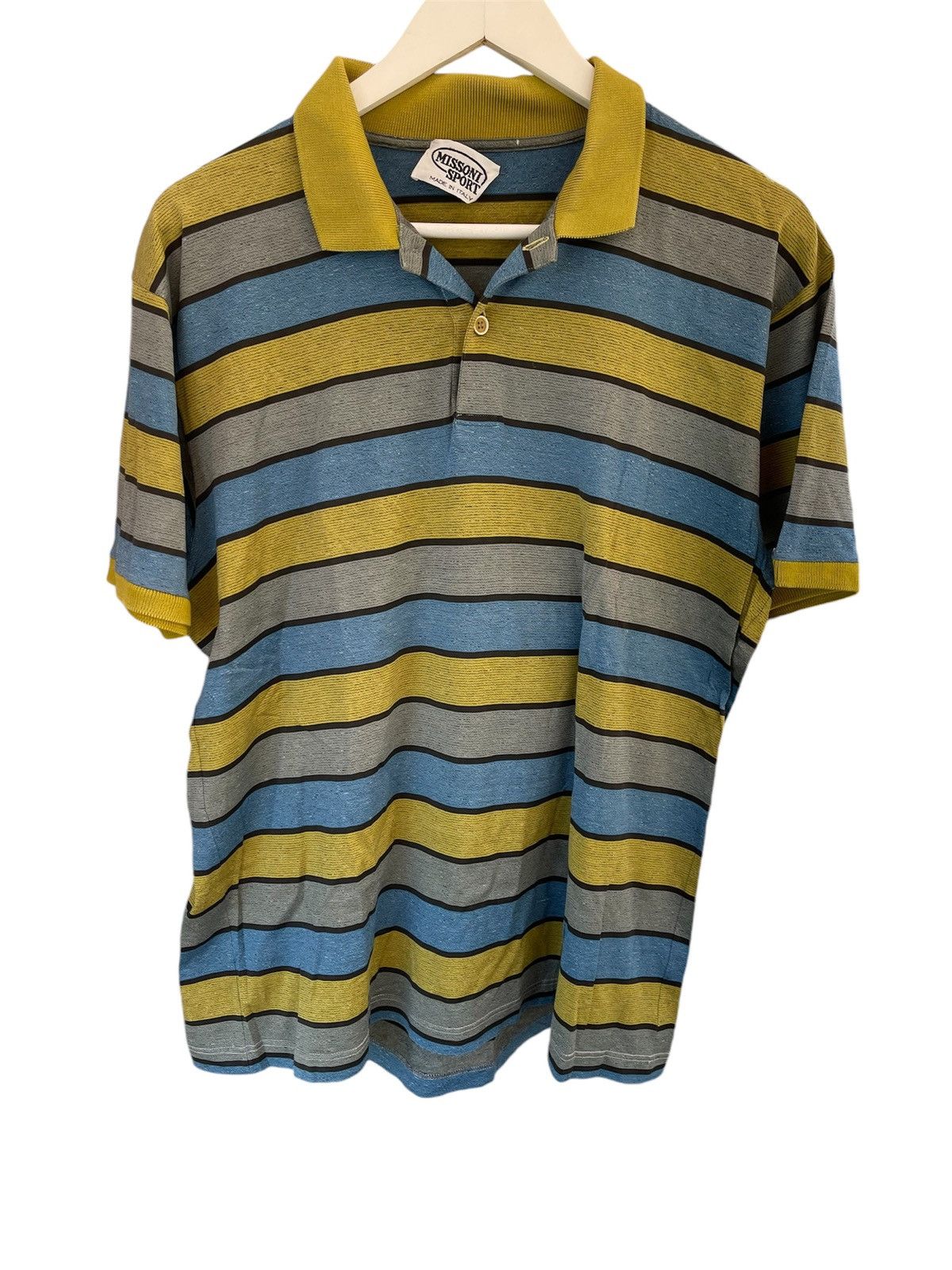 Missoni Missoni Sport Striped polo shirt Size US M / EU 48-50 / 2 - 1 Thumbnail