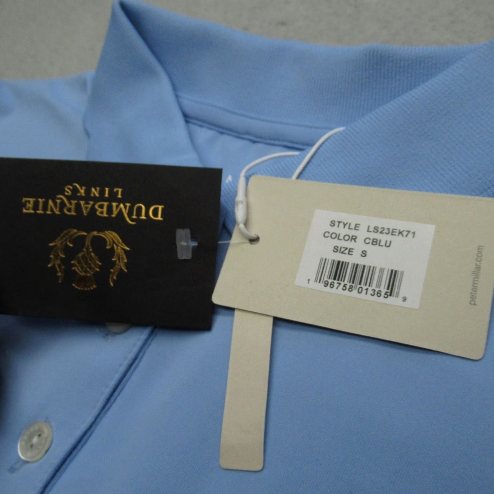 Peter Millar Peter Millar Polo Shirt Women Small Blue UPF 50+ Sun Protection Long Sleeve NEW Polo Shirt Women Small Blue UPF 50+ Sun Protection Long Sleeve NEW Size S / US 4 / IT 40 - 5 Thumbnail