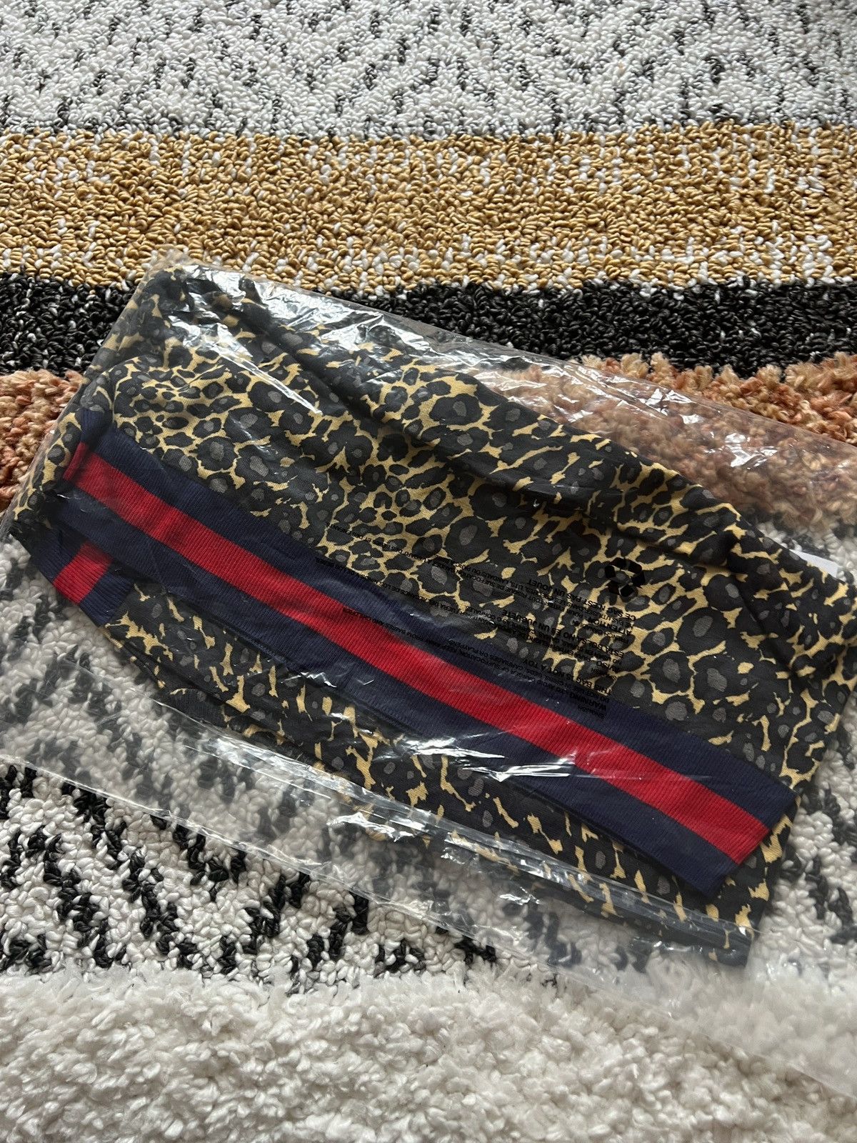 Stussy NEW Stussy x Wales Bonner Leopard Sweater Size Large Golden Size US L / EU 52-54 / 3 - 2 Thumbnail