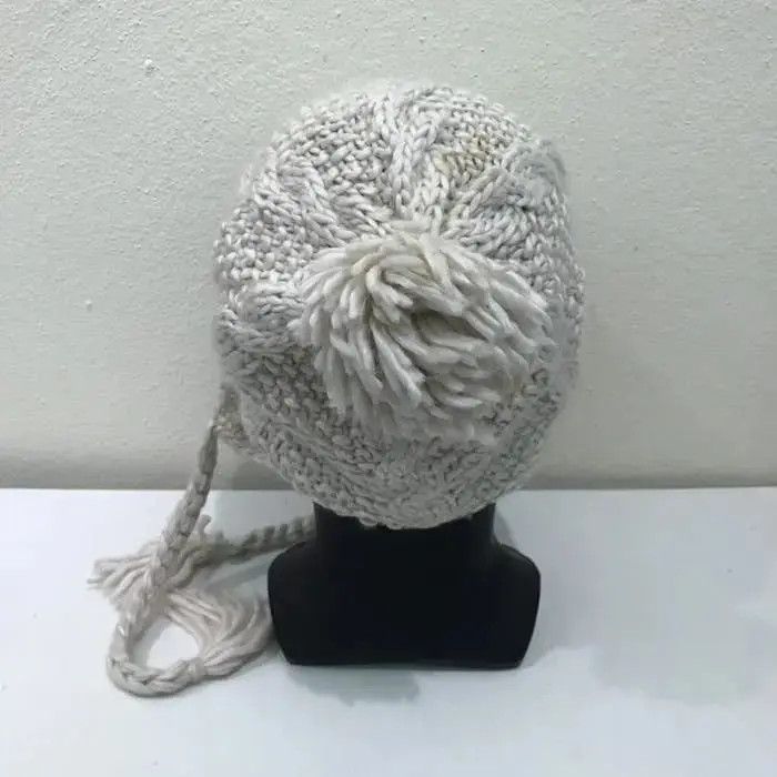 Japanese Brand Japanese Brand Vichy Knit Beanie Hat Size ONE SIZE - 4 Thumbnail