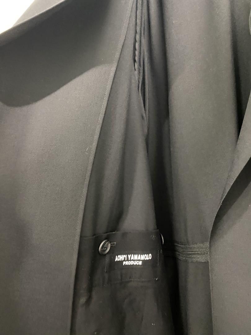 Yohji Yamamoto Yohji Yamamoto POUR HOMME Gabbana cross zipper coat Size US L / EU 52-54 / 3 - 6 Thumbnail
