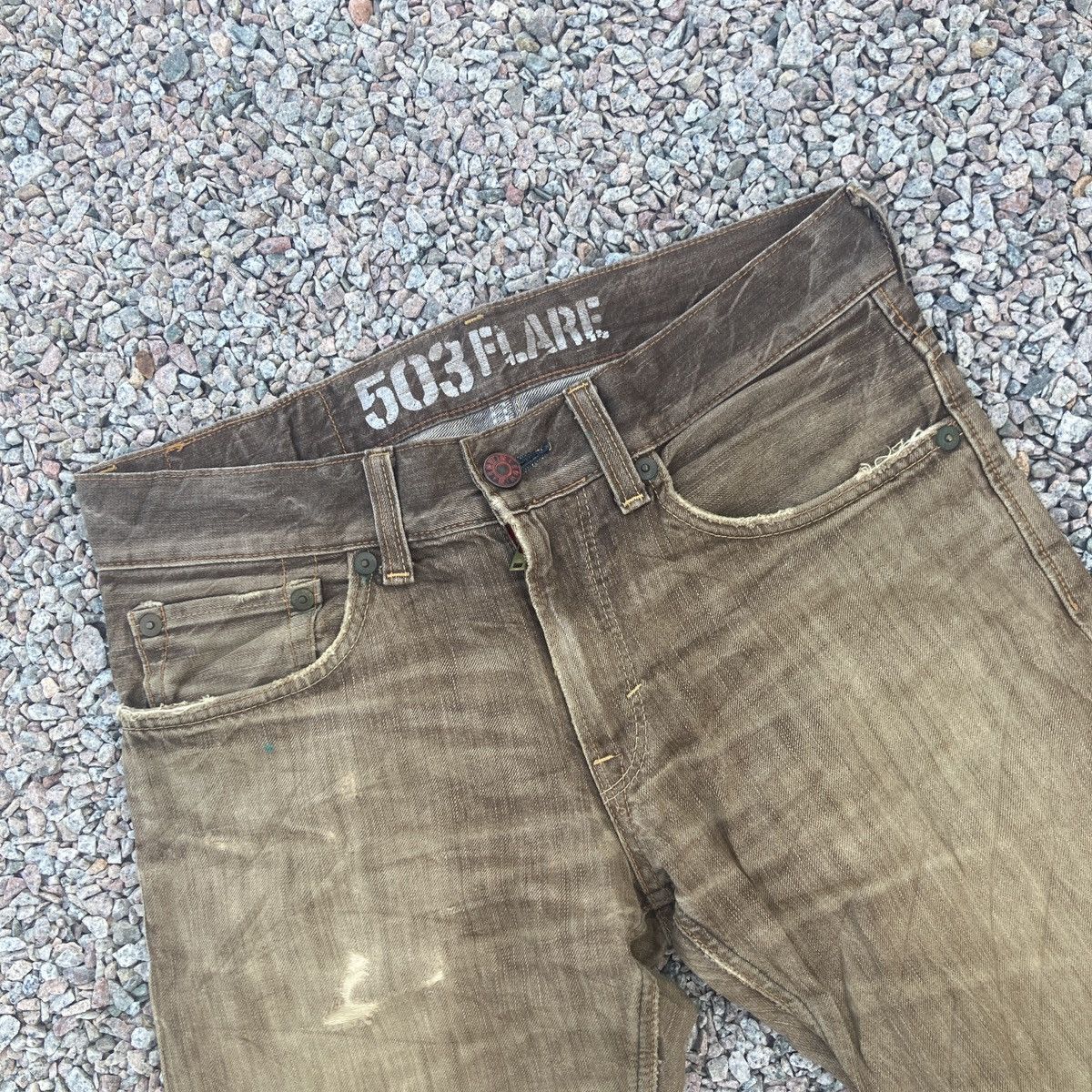 Edwin EDWIN 503 BLUE TRIP BOOTCUT FLARE JEANS Size US 30 / EU 46 - 3 Thumbnail