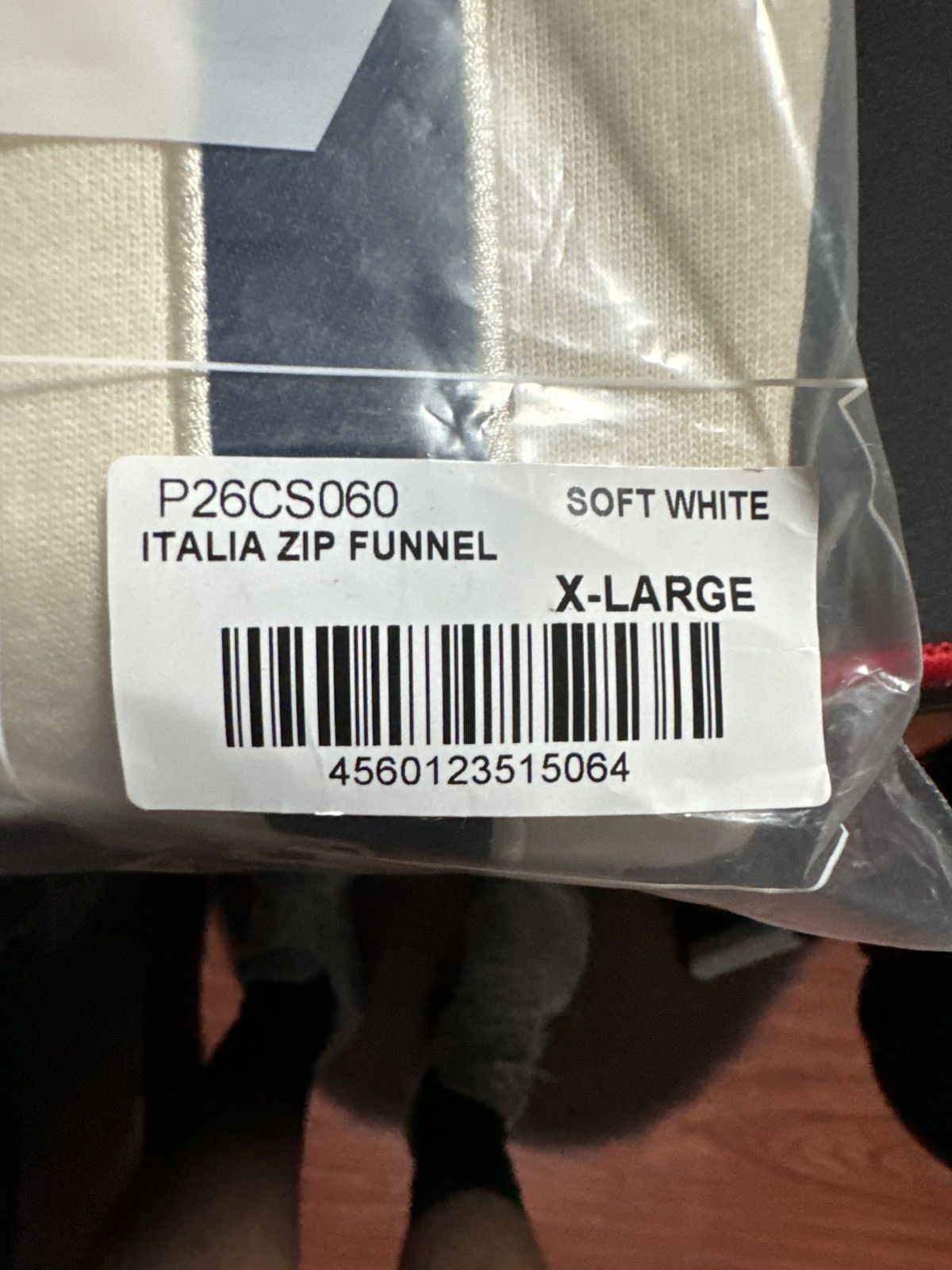 Palace Palace Italia Zip Funnel Soft White Size US XL / EU 56 / 4 - 6 Thumbnail