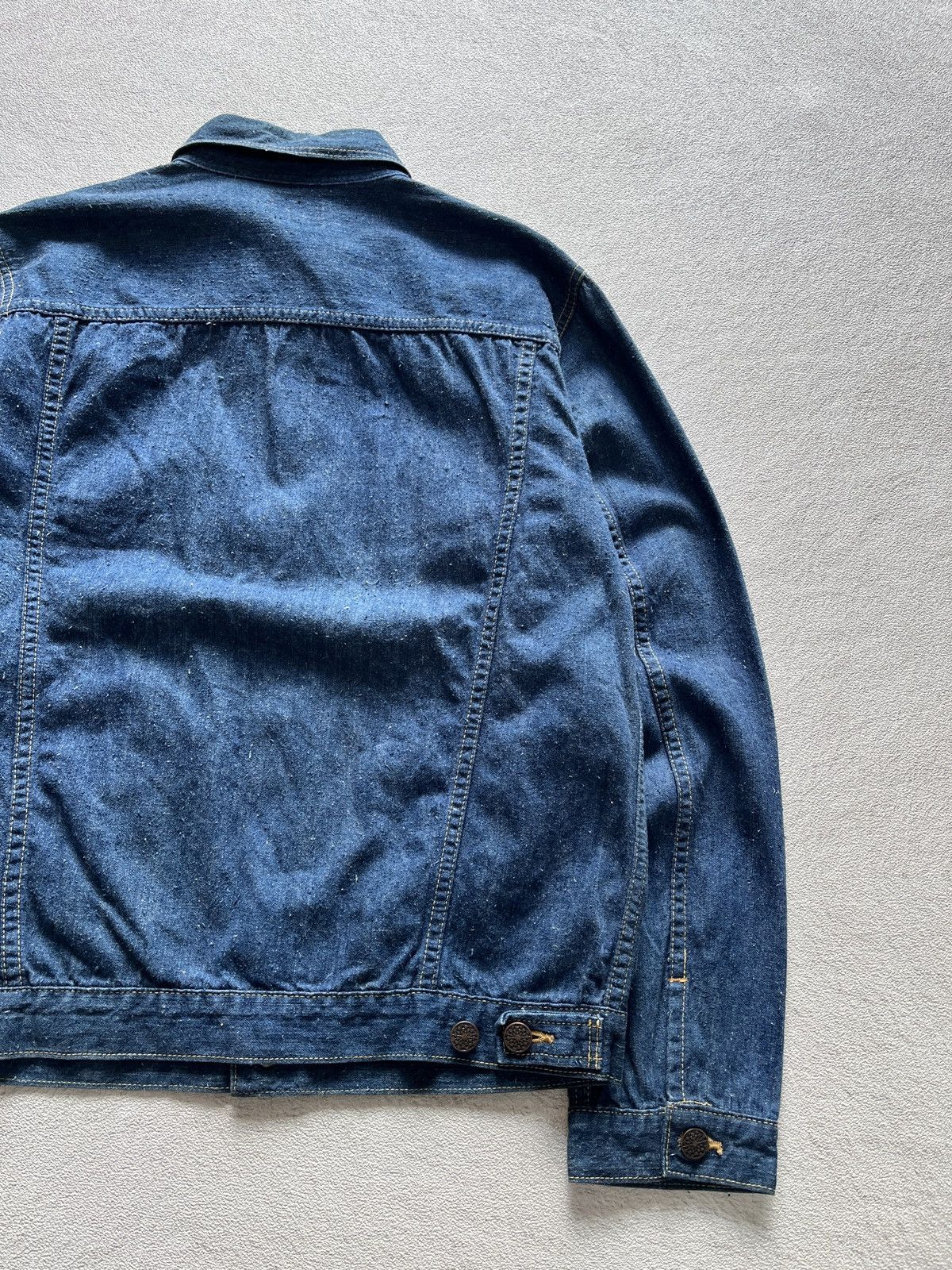 Orslow 70s Indigo - Western Denim Jacket Size US L / EU 52-54 / 3 - 8 Thumbnail