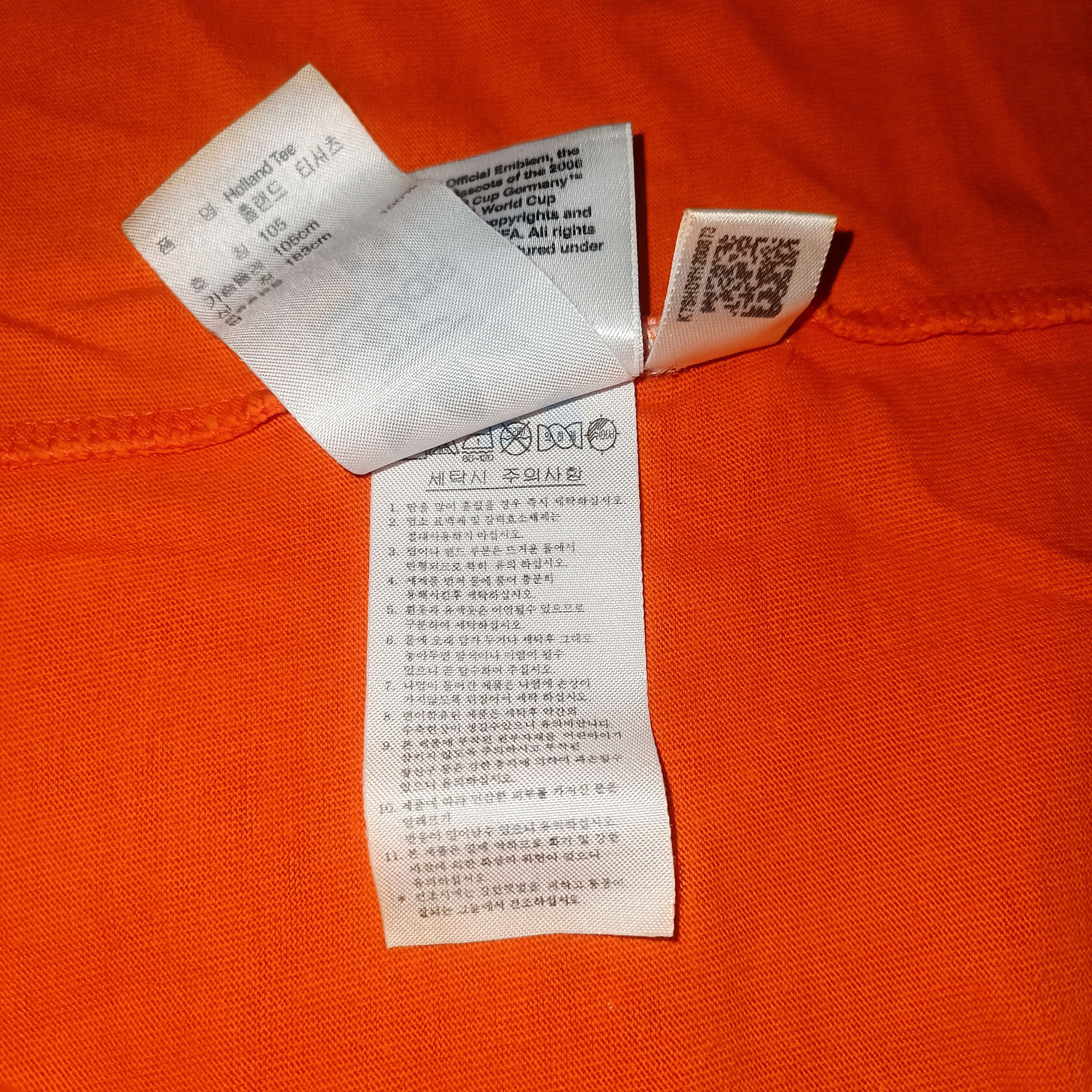 Adidas Tee Adidas Holland World Cup Series Size US M / EU 48-50 / 2 - 7 Thumbnail