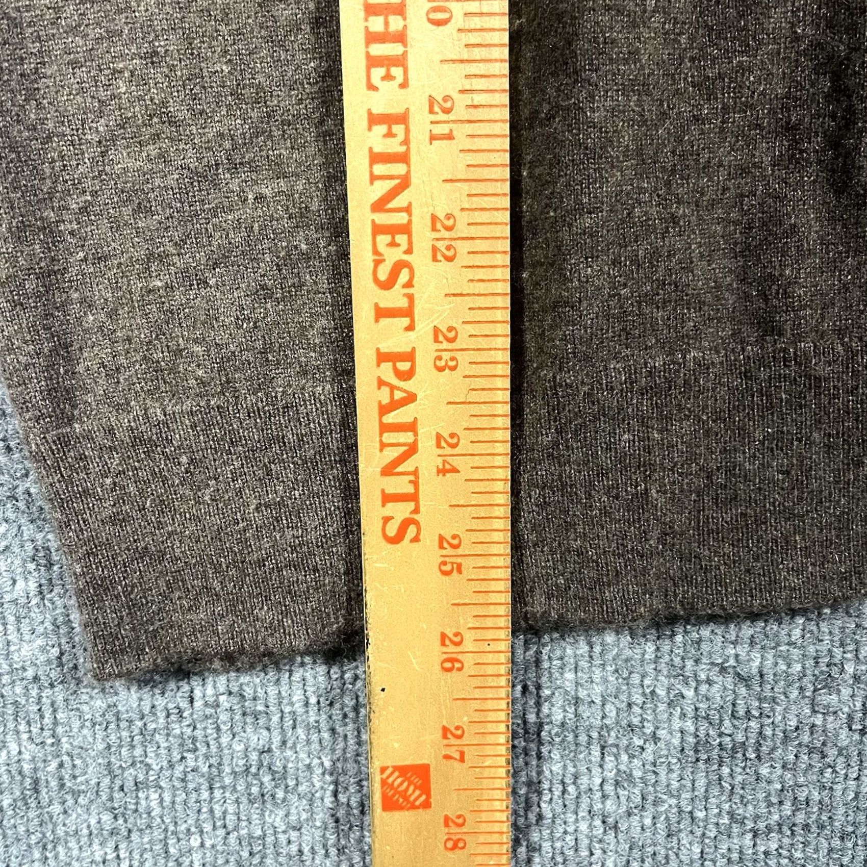Theory Theory 100% Cashmere Hilles Sweater Mens Small Brown Crewneck Knit Shirt Pullover Knit Crew Neck S Brown Mens Size US S / EU 44-46 / 1 - 5 Thumbnail