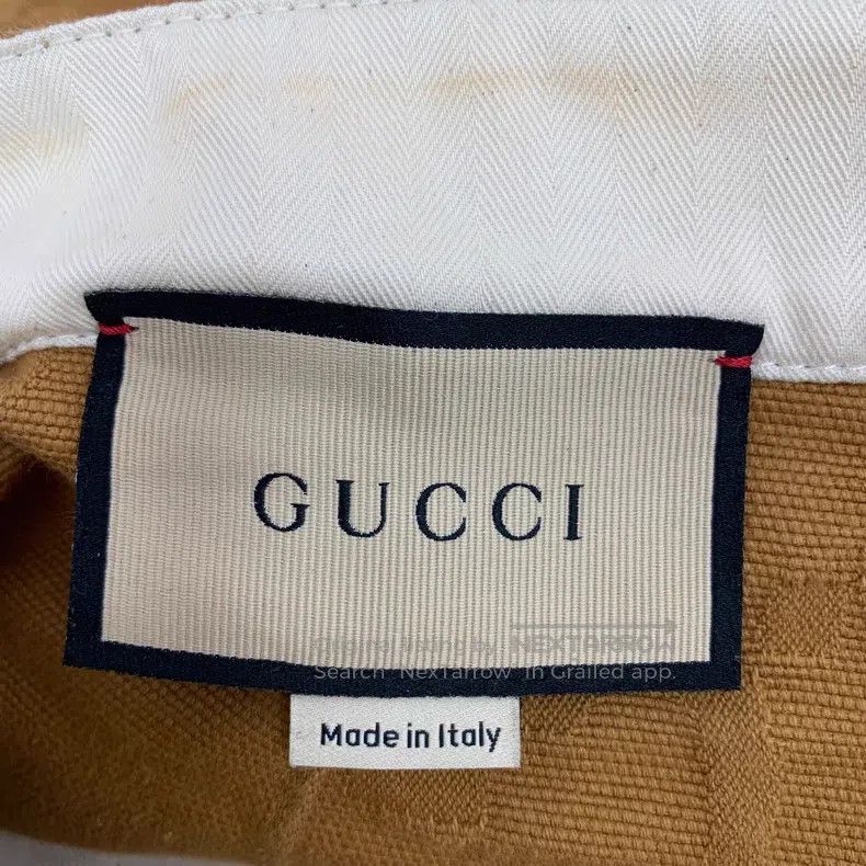 Gucci Gucci 23 brown logo jacquard full-print cotton casual trou Size US 34 / EU 50 - 6 Thumbnail