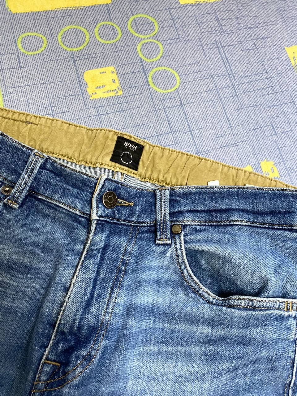 Hugo Boss VINTAGE BAGGY HUGO BOSS FADED DENIM JEANS Size US 32 / EU 48 - 4 Thumbnail