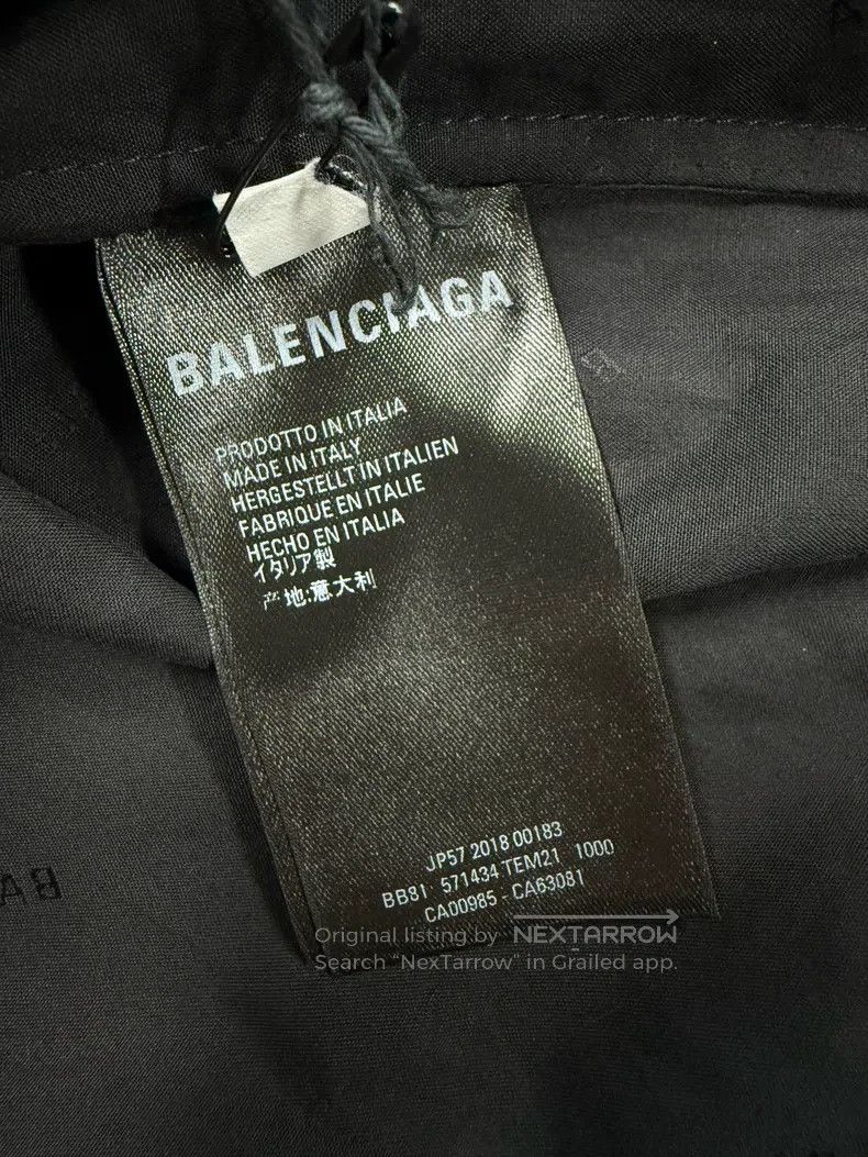 Balenciaga Balenciaga Black and white barrage patchwork school unifor Size US M / EU 48-50 / 2 - 6 Thumbnail