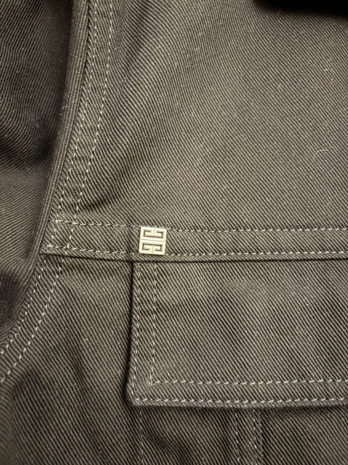 Givenchy GIVENCHY Denim Jacket Black Size US L / EU 52-54 / 3 - 4 Thumbnail