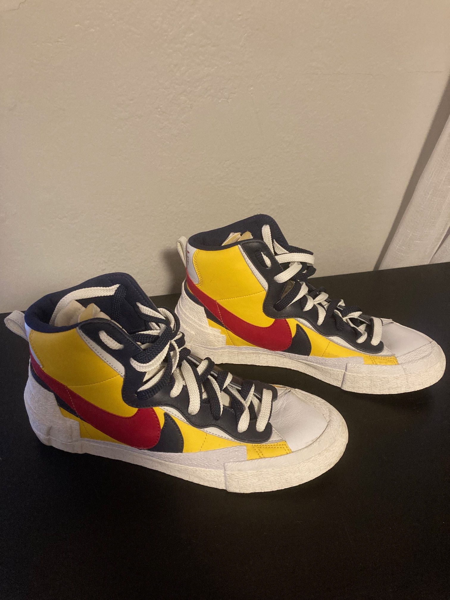 Nike × Sacai Nike Blazer Mid sacai Snow Beach Size US 11 / EU 44 - 1 Thumbnail