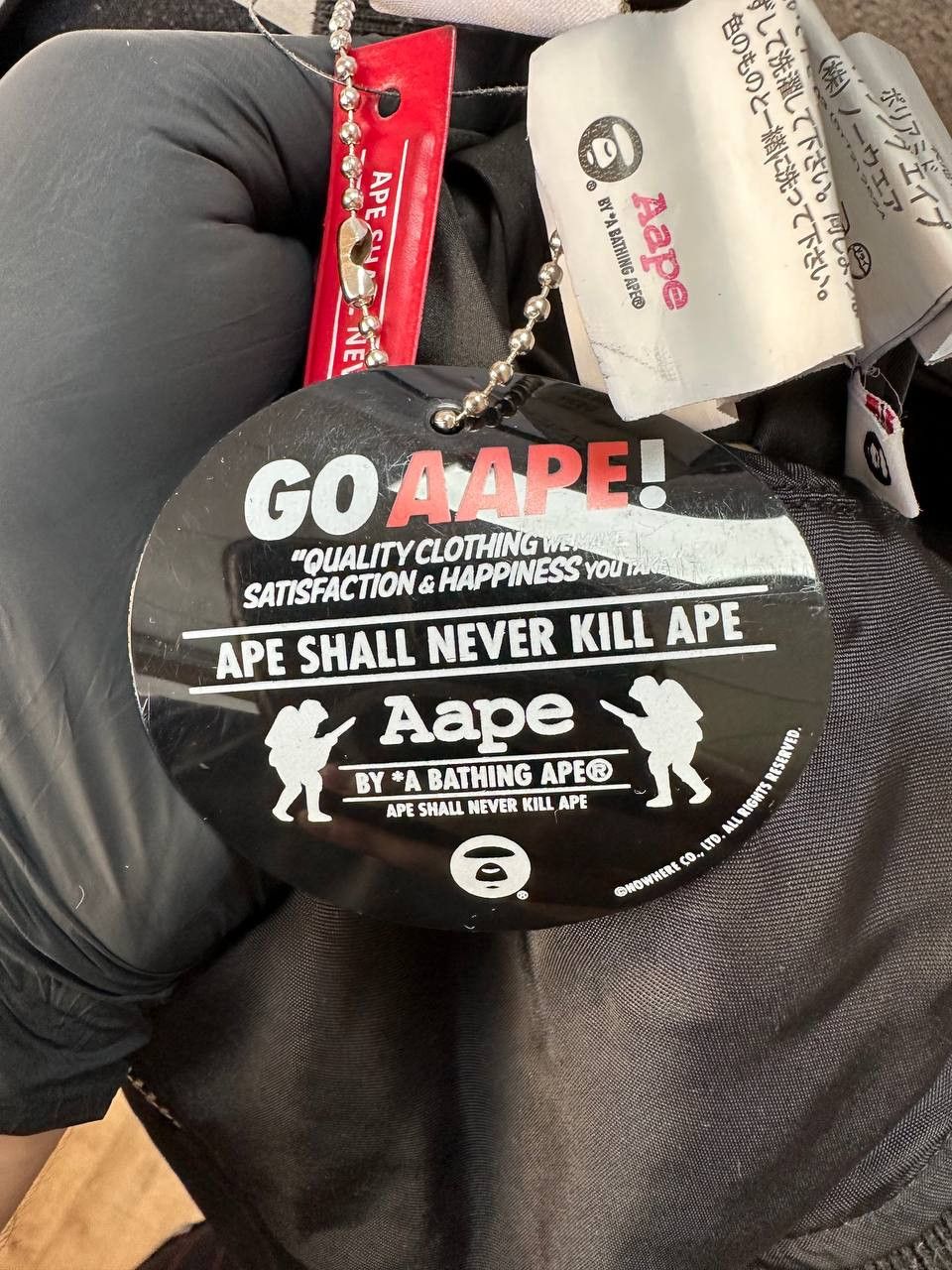 Aape × Japanese Brand AAPE By A Bathing Ape UNVS Bomber Reversible Rare Size US M / EU 48-50 / 2 - 21 Thumbnail