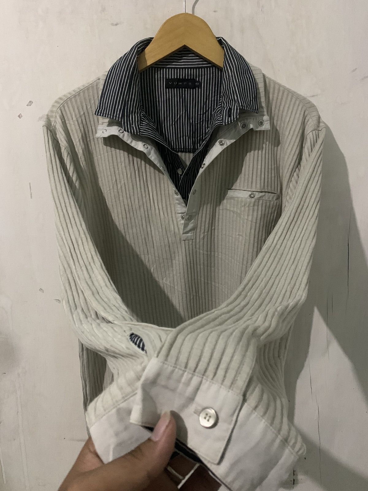 Japanese Brand Japanese Gothic Double Layer Long Sleeve Vumps LGB Style Size US L / EU 52-54 / 3 - 5 Thumbnail