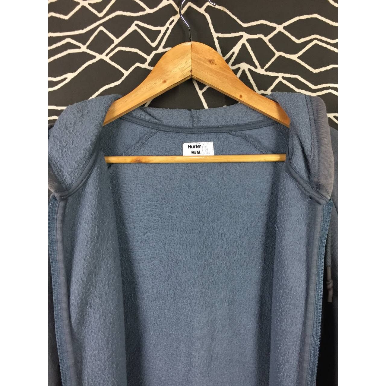Hurley × Vintage Sunfaded Hurley Surf Skate Style Zip Up Hoodie Size US M / EU 48-50 / 2 - 6 Thumbnail