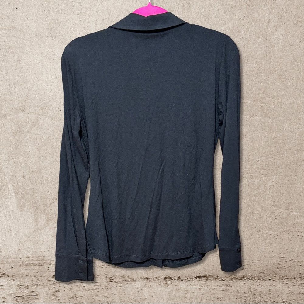 Other Esqualo Fancy Pleats Blouse NWT Size M / US 6-8 / IT 42-44 - 2 Thumbnail