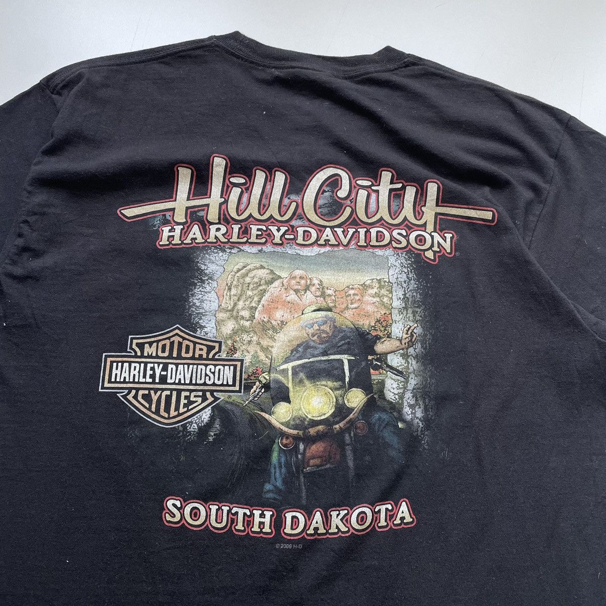 Harley Davidson Vintage Harley Davidson Motorcycles Graphic Biker T Shirt Size US L / EU 52-54 / 3 - 4 Thumbnail