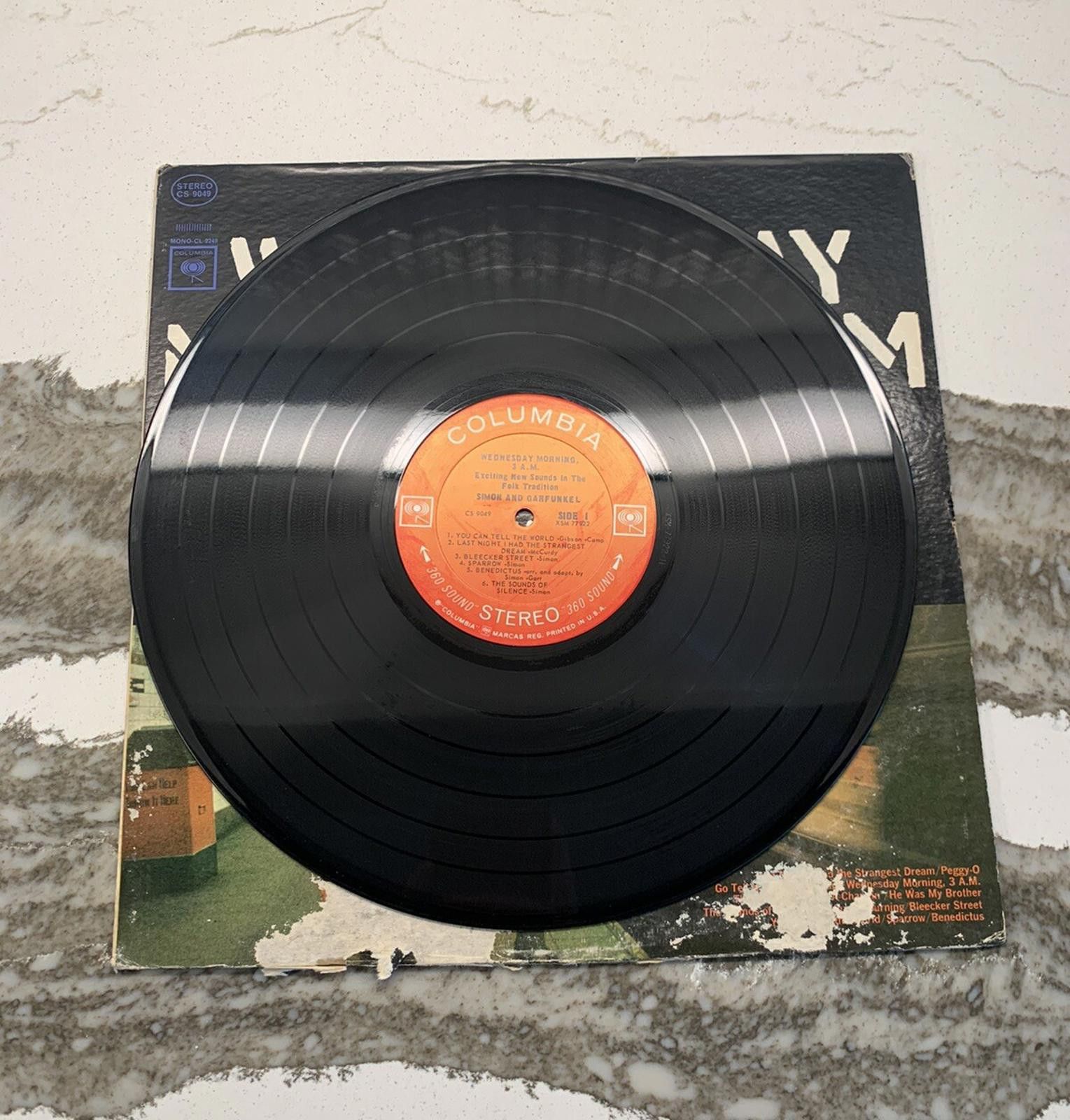 Designer SIMON & GARFUNKEL WEDNESDAY MORNING 3 AM 360 SOUND LP VINYL Size ONE SIZE - 4 Thumbnail