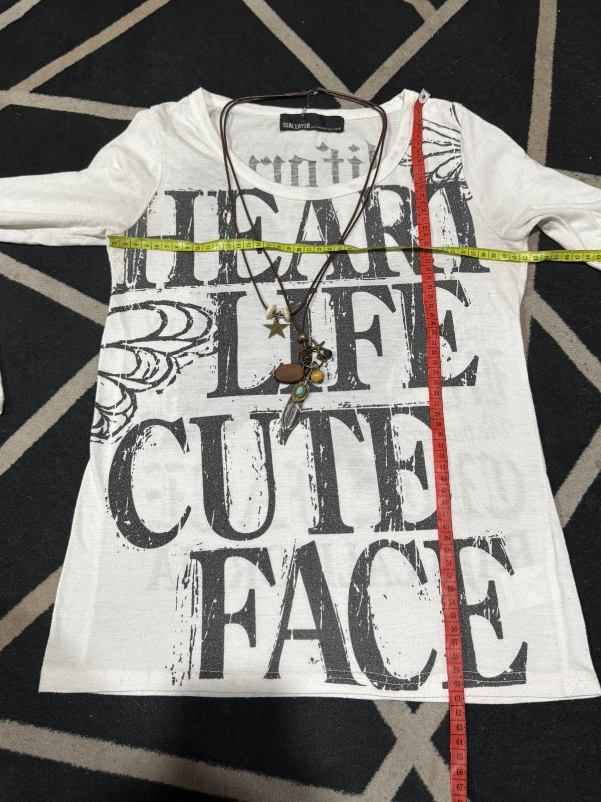 Hysteric Glamour Japanese Long Sleeve Gothic Vkei Poem Butterflay Size US S / EU 44-46 / 1 - 5 Thumbnail