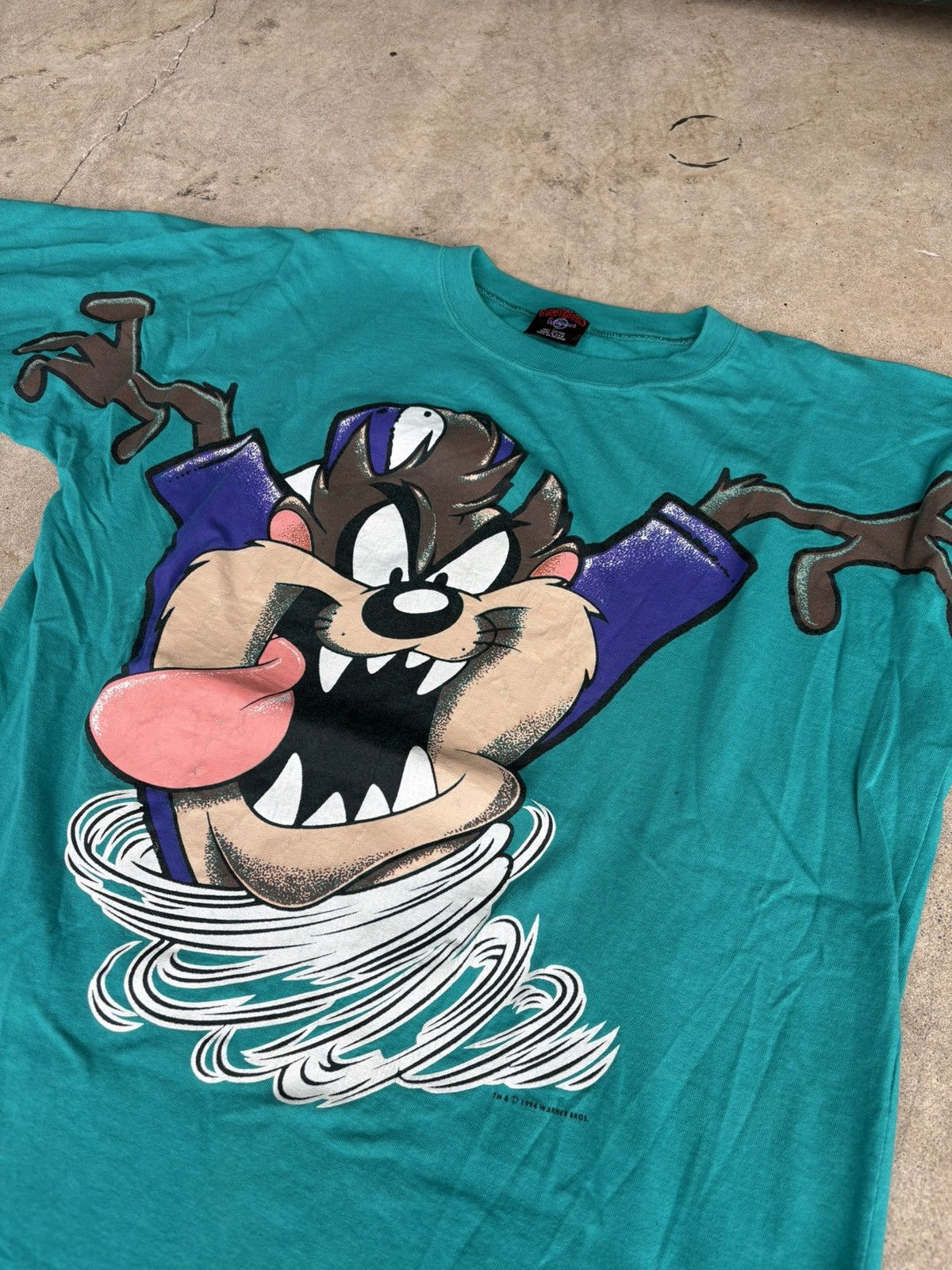 Warner Bros 1994 Taz Warner Bros shirt size XL Size US XL / EU 56 / 4 - 2 Thumbnail