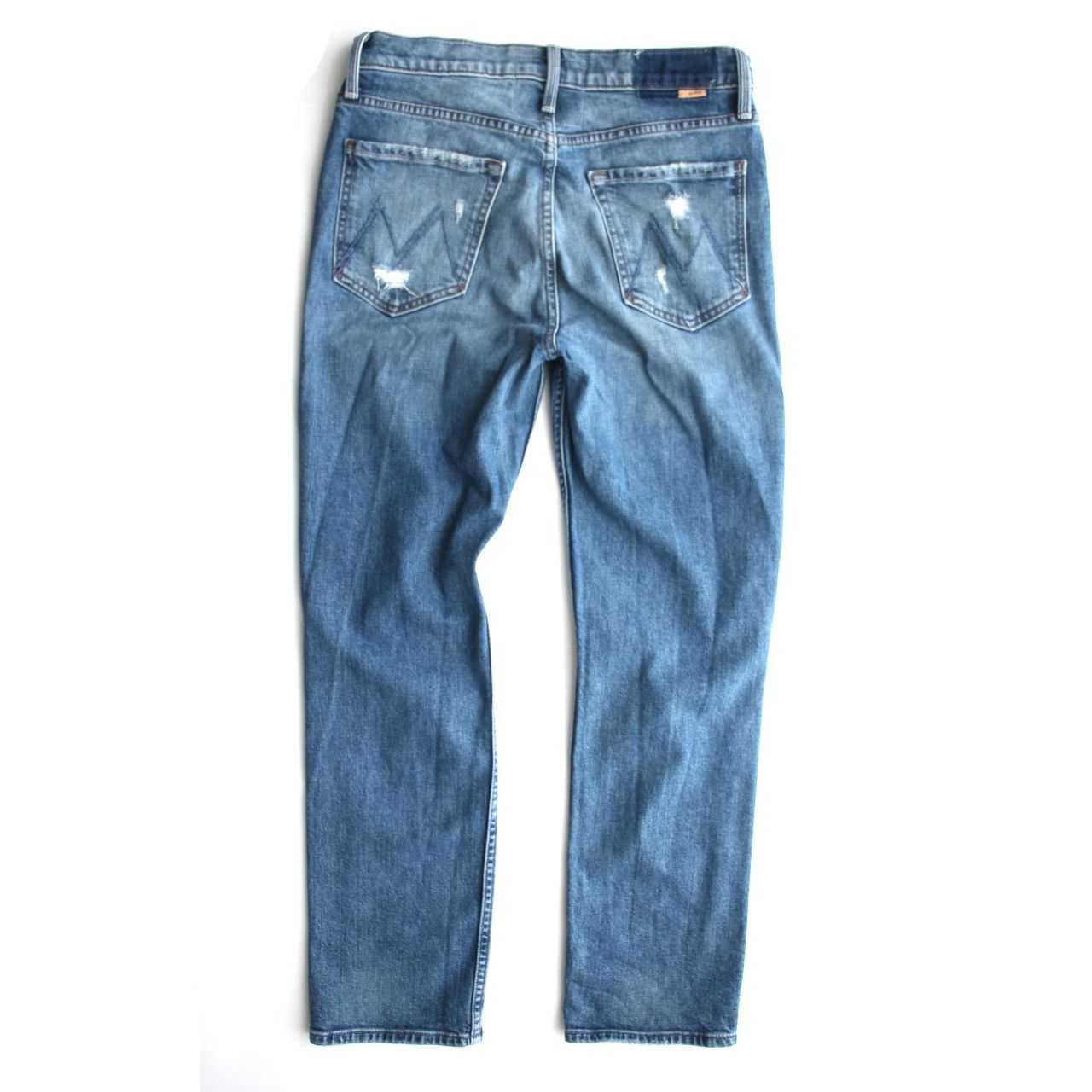 MOTHER Mother Denim High Waisted Rider Ankle 28 Size 28" / US 6 / IT 42 - 4 Thumbnail
