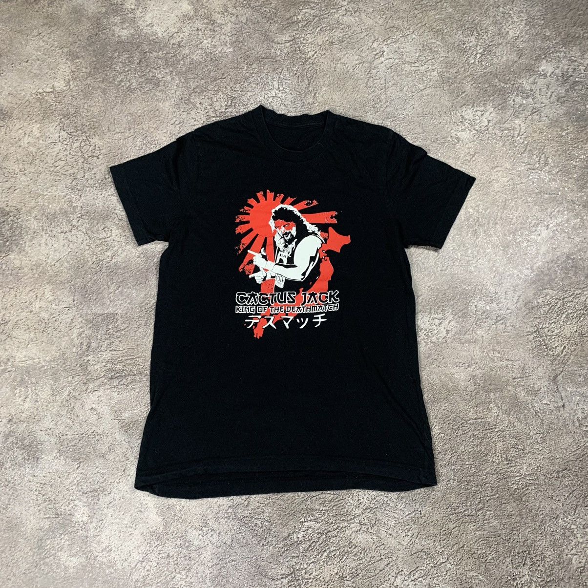 Vintage Vintage Y2K Graphic Tee Cactus Jack Deathmatch Streetwear S Size US S / EU 44-46 / 1 - 1 Thumbnail
