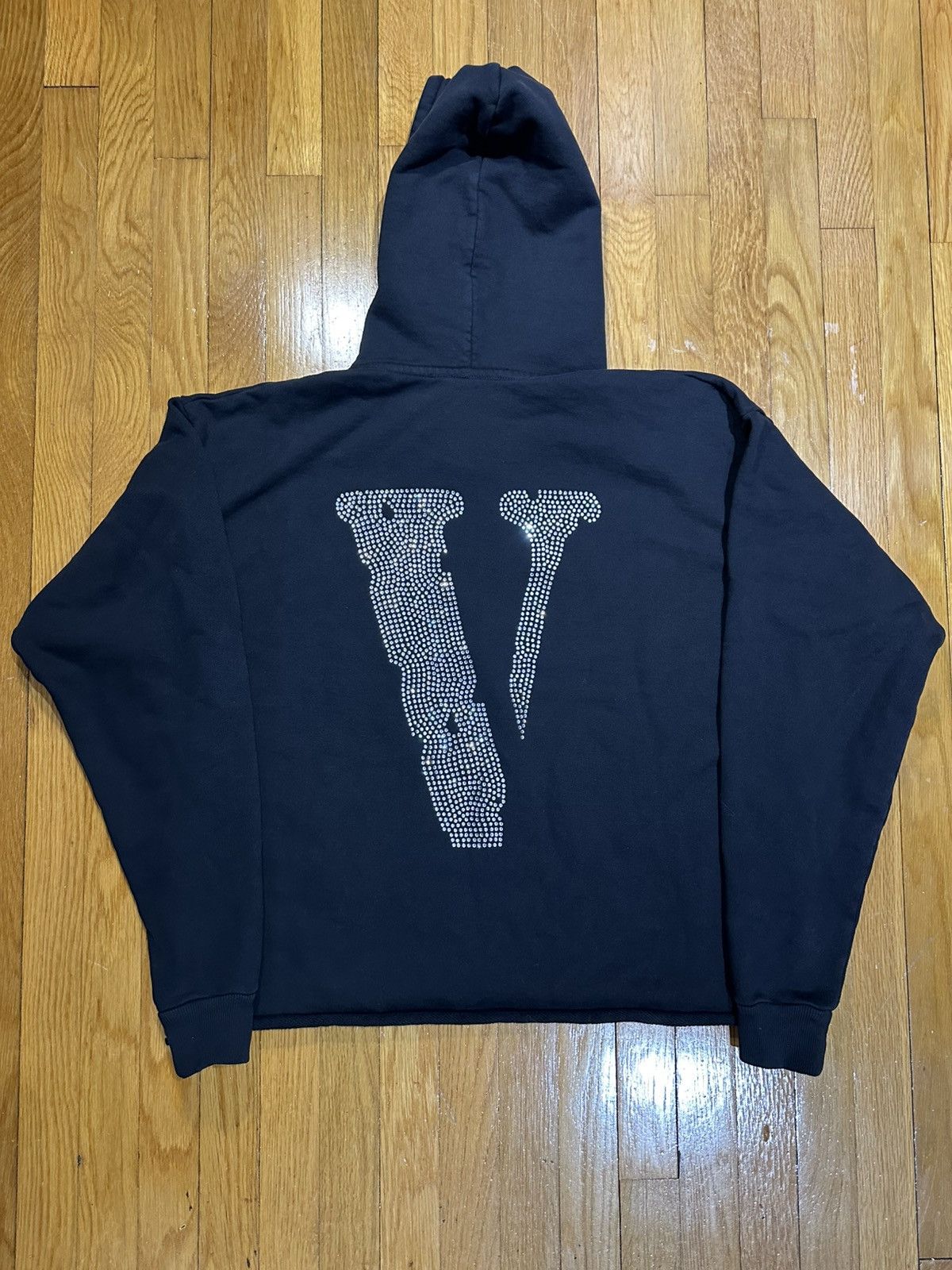 Vlone VLONE STAPLE RED RHINESTONE HOODIE Size US M / EU 48-50 / 2 - 2 Thumbnail