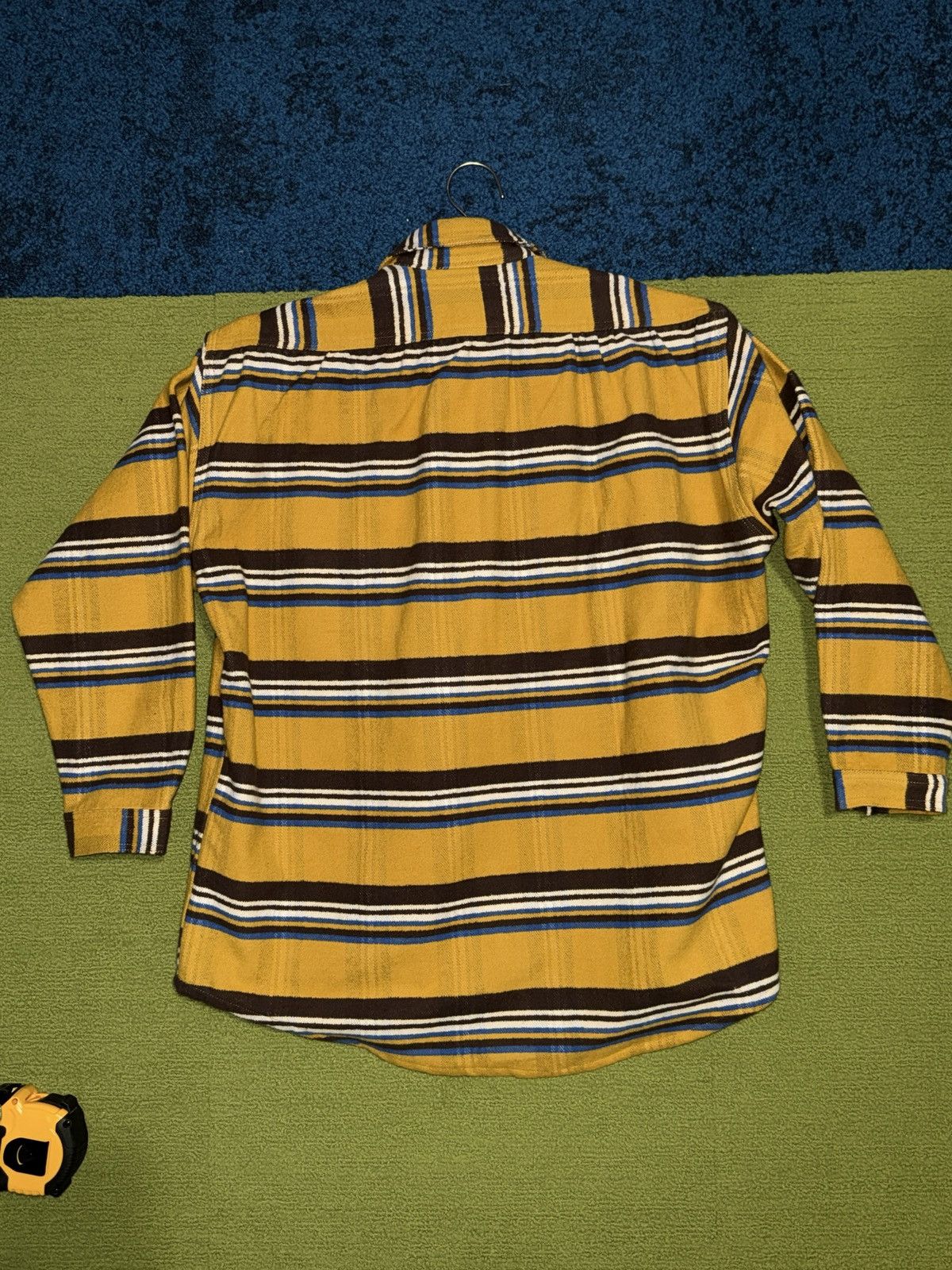 Monitaly Giorgio Work Shirt Yellow cotton Flannel size M Size US M / EU 48-50 / 2 - 11 Thumbnail