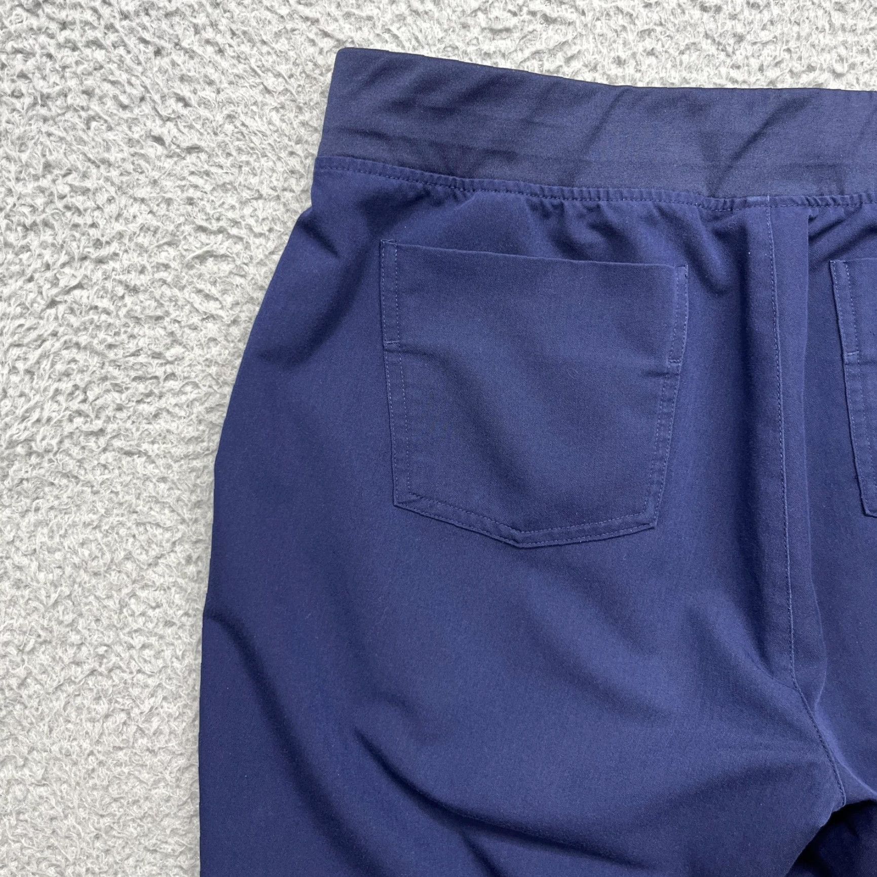 Vintage FIGS Zamora Jogger Scrub Pants Womens L Blue Technical Collection Medical Cargo Pant Size 36" / US 14 / IT 50 - 7 Thumbnail