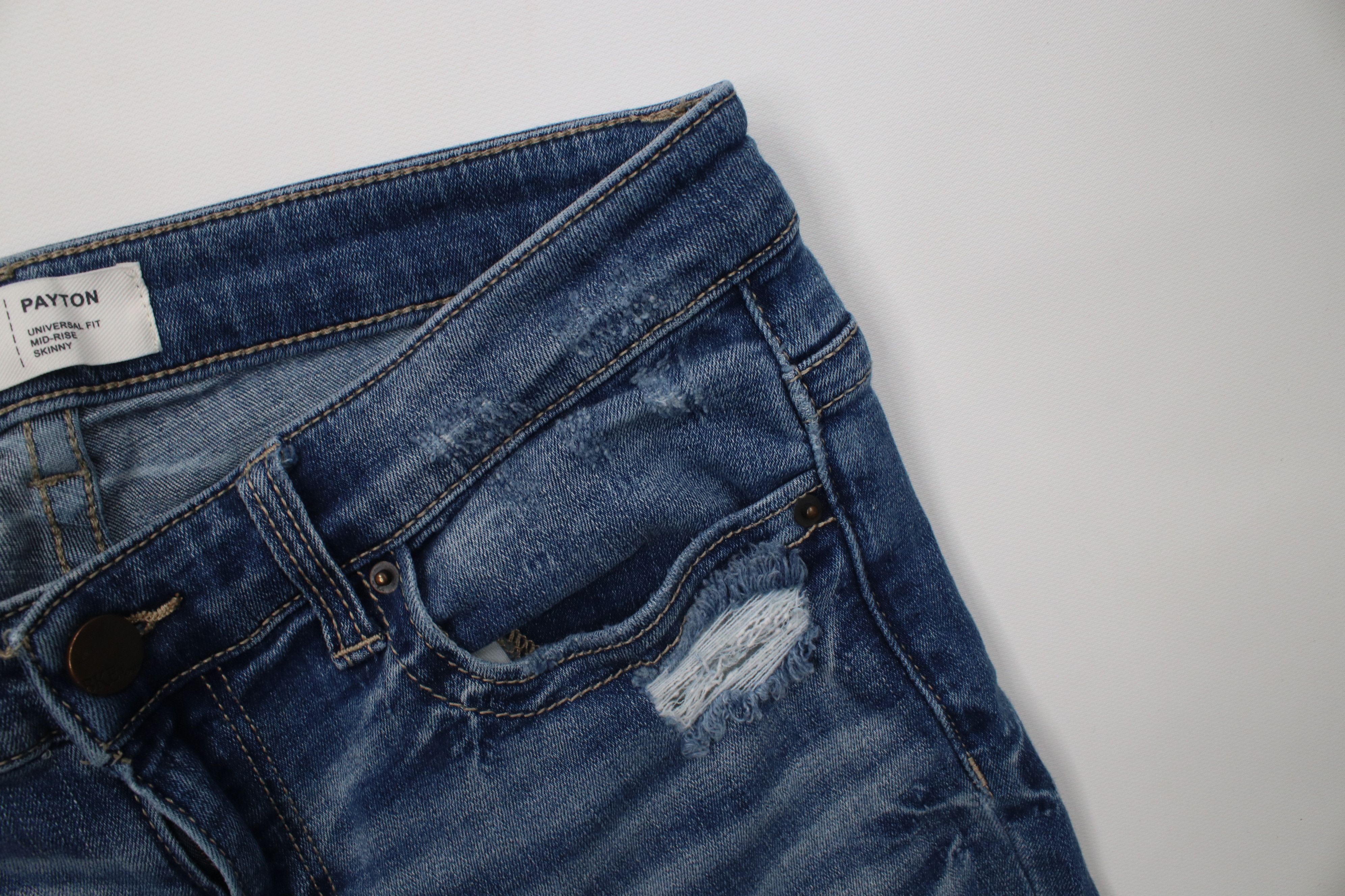Vintage Buckle BKE Payton Mid Rise Skinny Leg Denim Jeans Size 27" / US 4 / IT 40 - 8 Thumbnail