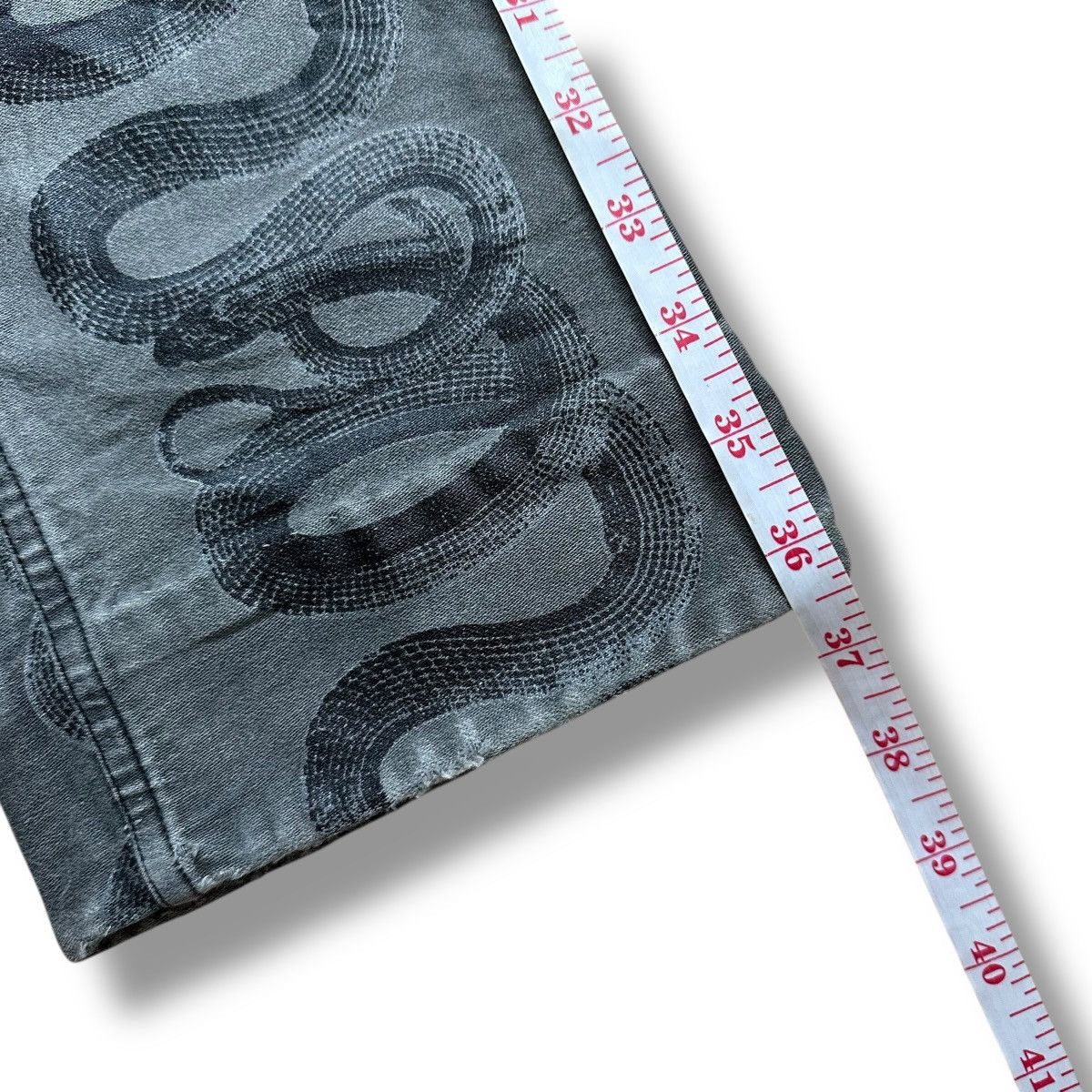 Hysteric Glamour Hysteric Glamour Snake Print Bootcut Pants Size US 26 / EU 42 - 20 Thumbnail