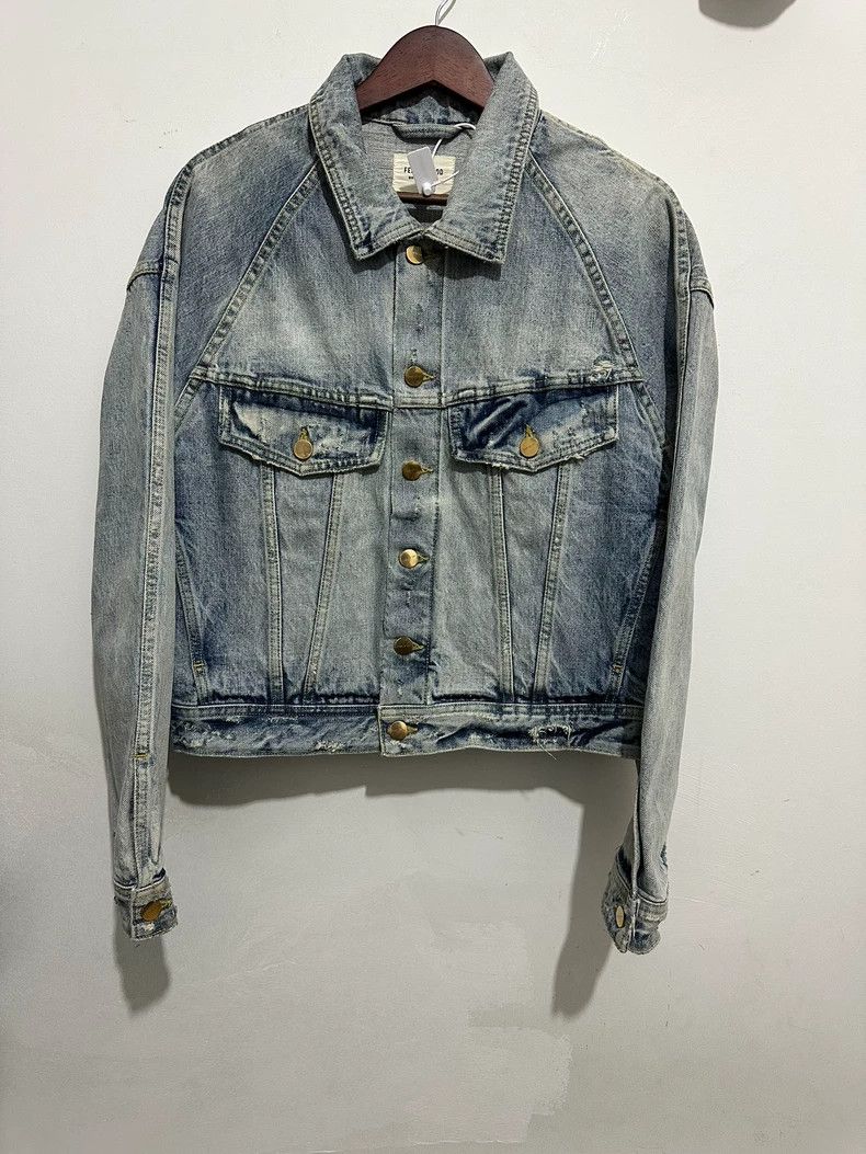 Fear of God Fear of God Motorcycle Blue Bull Jacket Size US XS / EU 42 / 0 - 3 Thumbnail