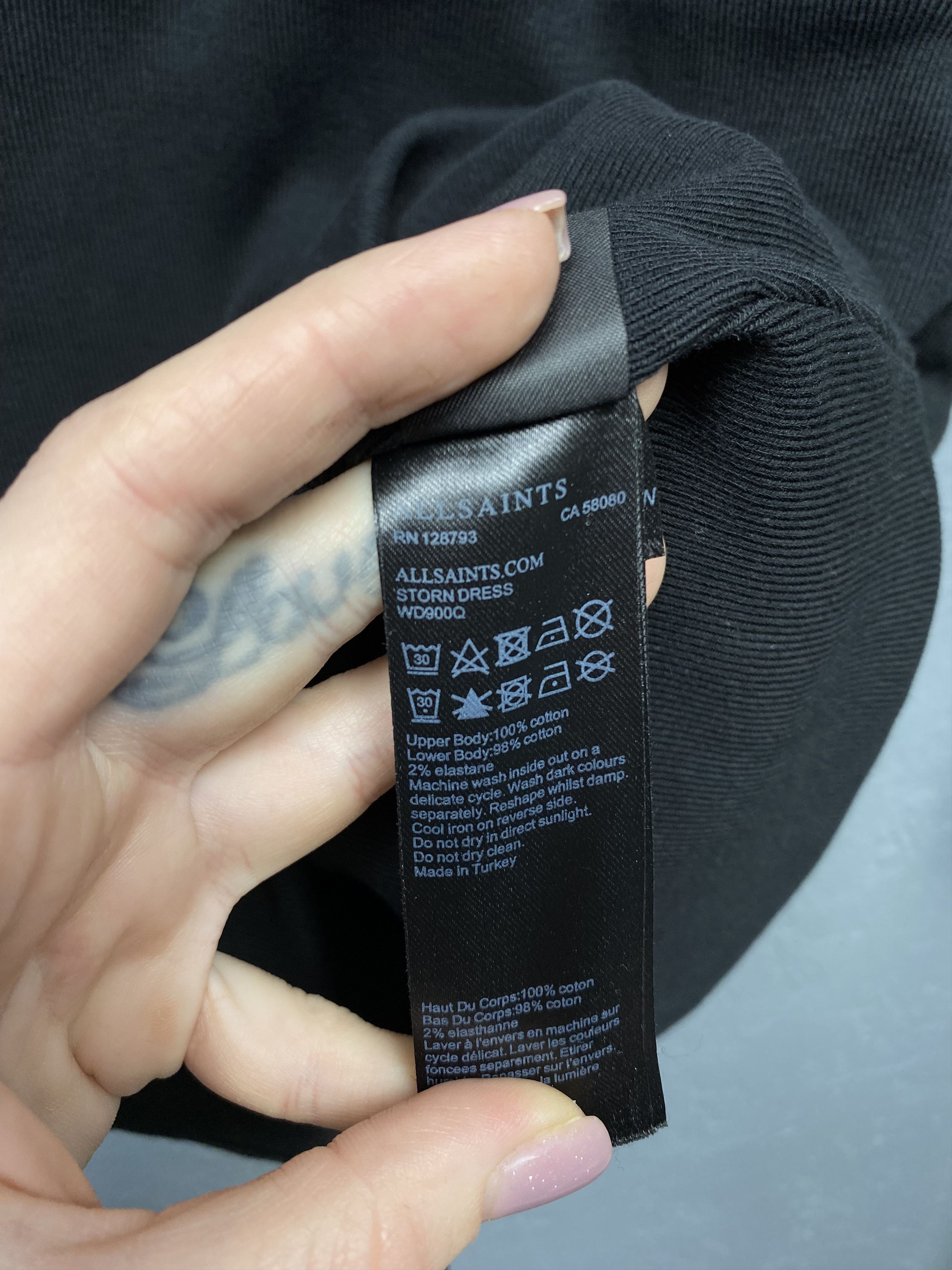 Allsaints Allsaints Storn Dress Size S / US 4 / IT 40 - 4 Thumbnail