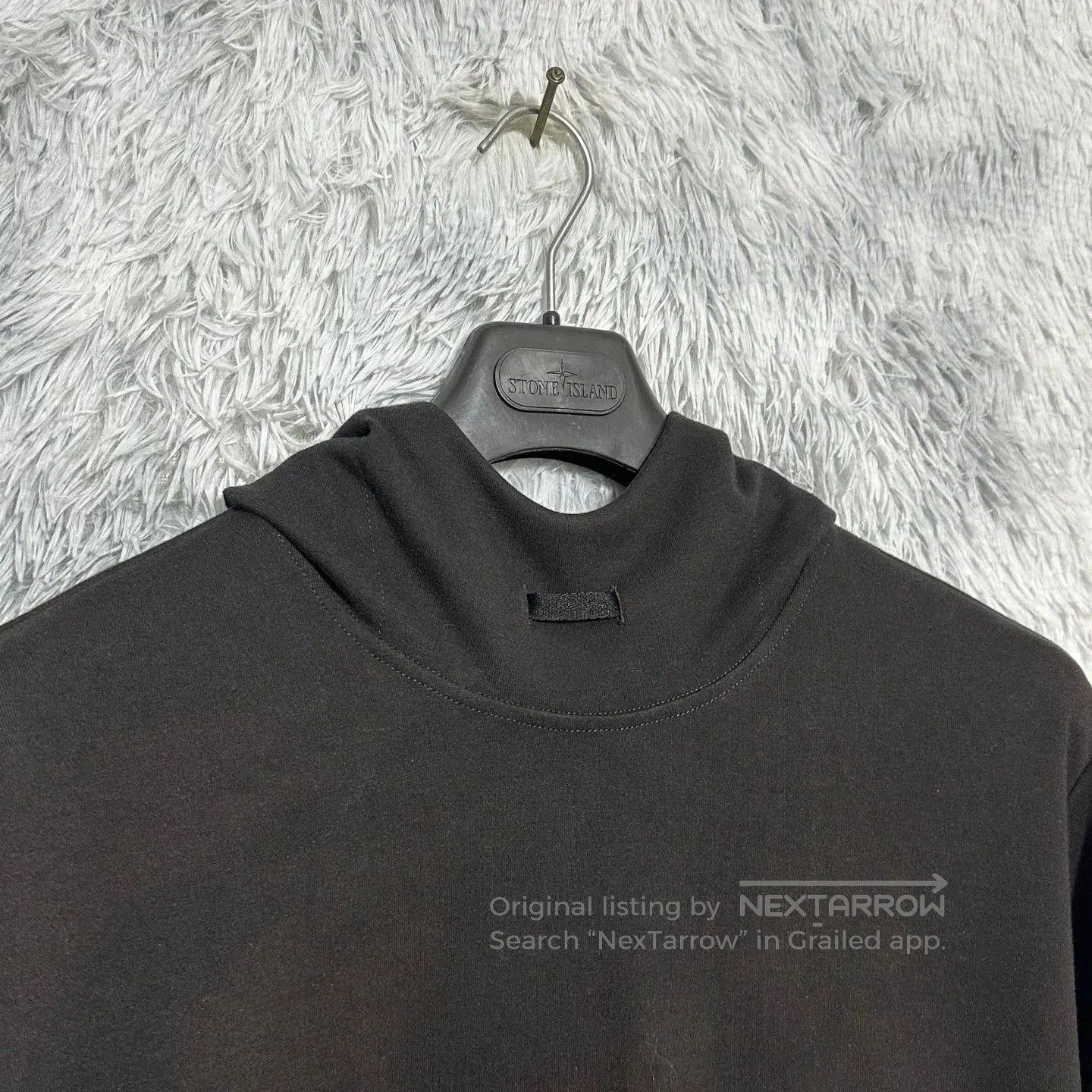 Stone Island black stone island hooded sweatshirt XL. Size US XL / EU 56 / 4 - 3 Thumbnail