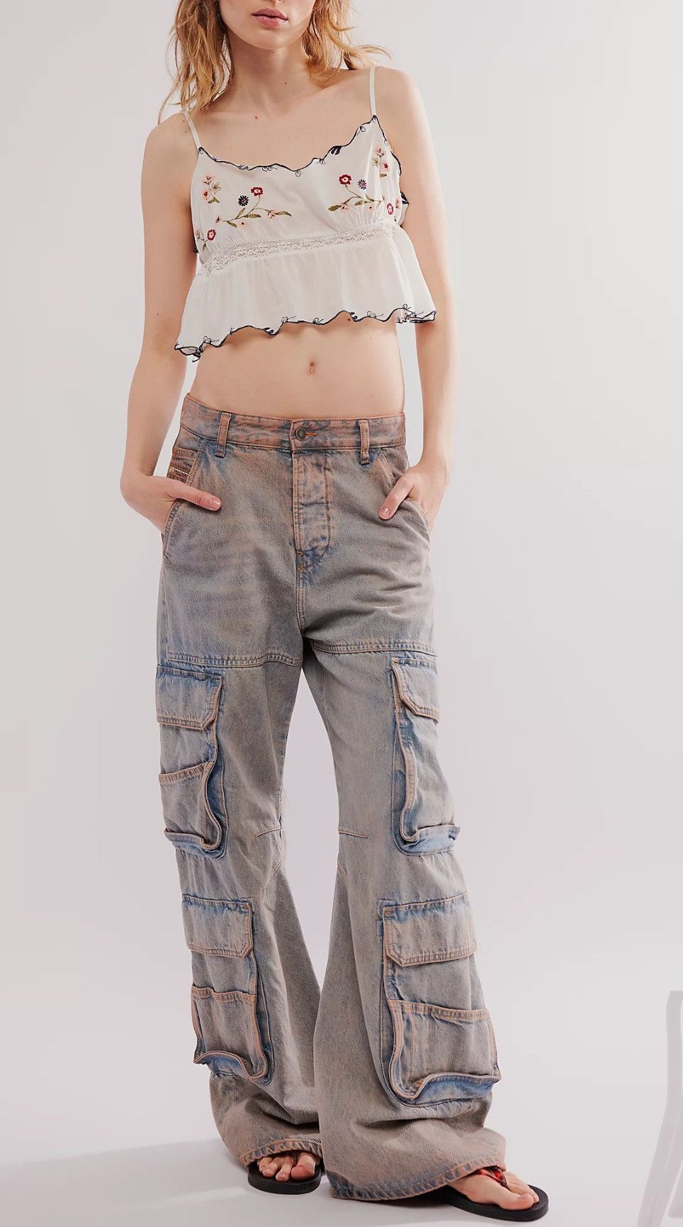 Diesel Diesel De-Bikerboot Pants SS23 | Grailed