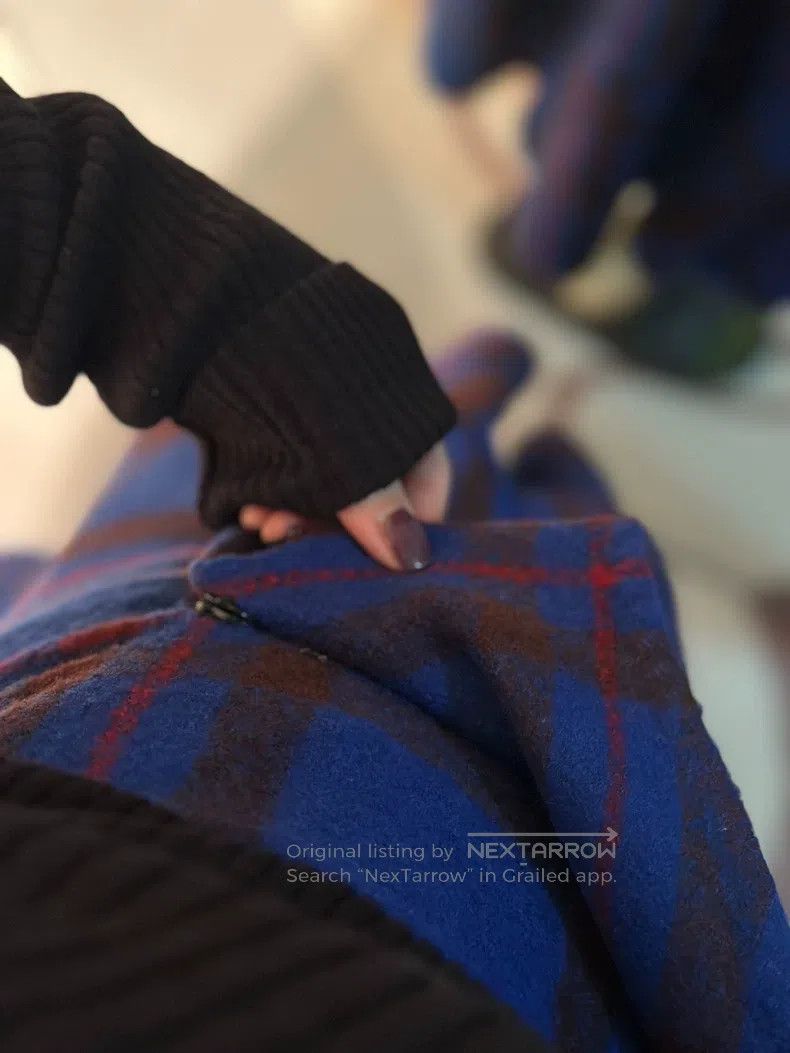 Comme des Garcons Comme Des Garcons size M Classic Pin Deconstructed Plaid F Size 23" - 6 Thumbnail