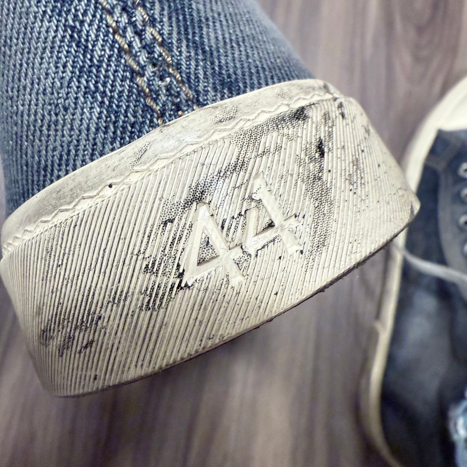Balenciaga NWB Balenciaga Paris mid 90's Denim High Top Sneaker | EU44 Size US 11 / EU 44 - 10 Thumbnail