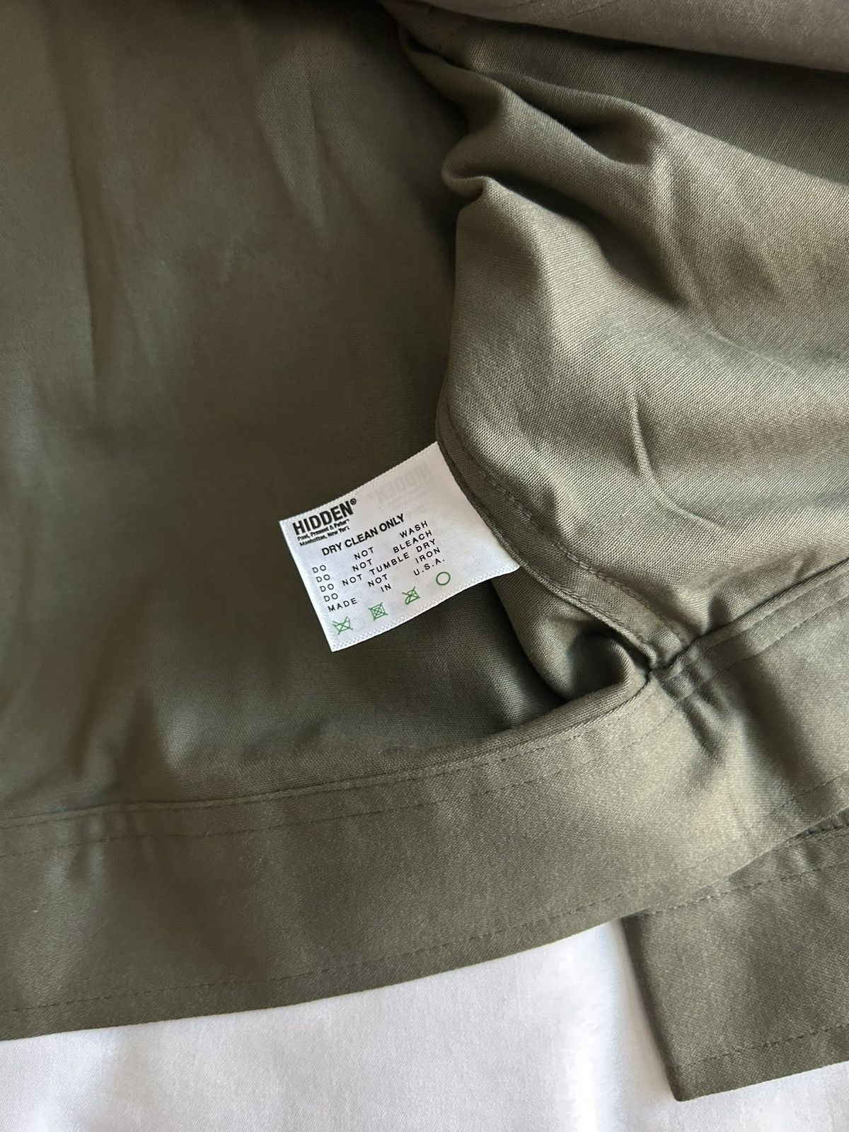 HIDDEN Hidden NY Jacket Dragon Mechanic Olive Made in USA Size US M / EU 48-50 / 2 - 7 Thumbnail