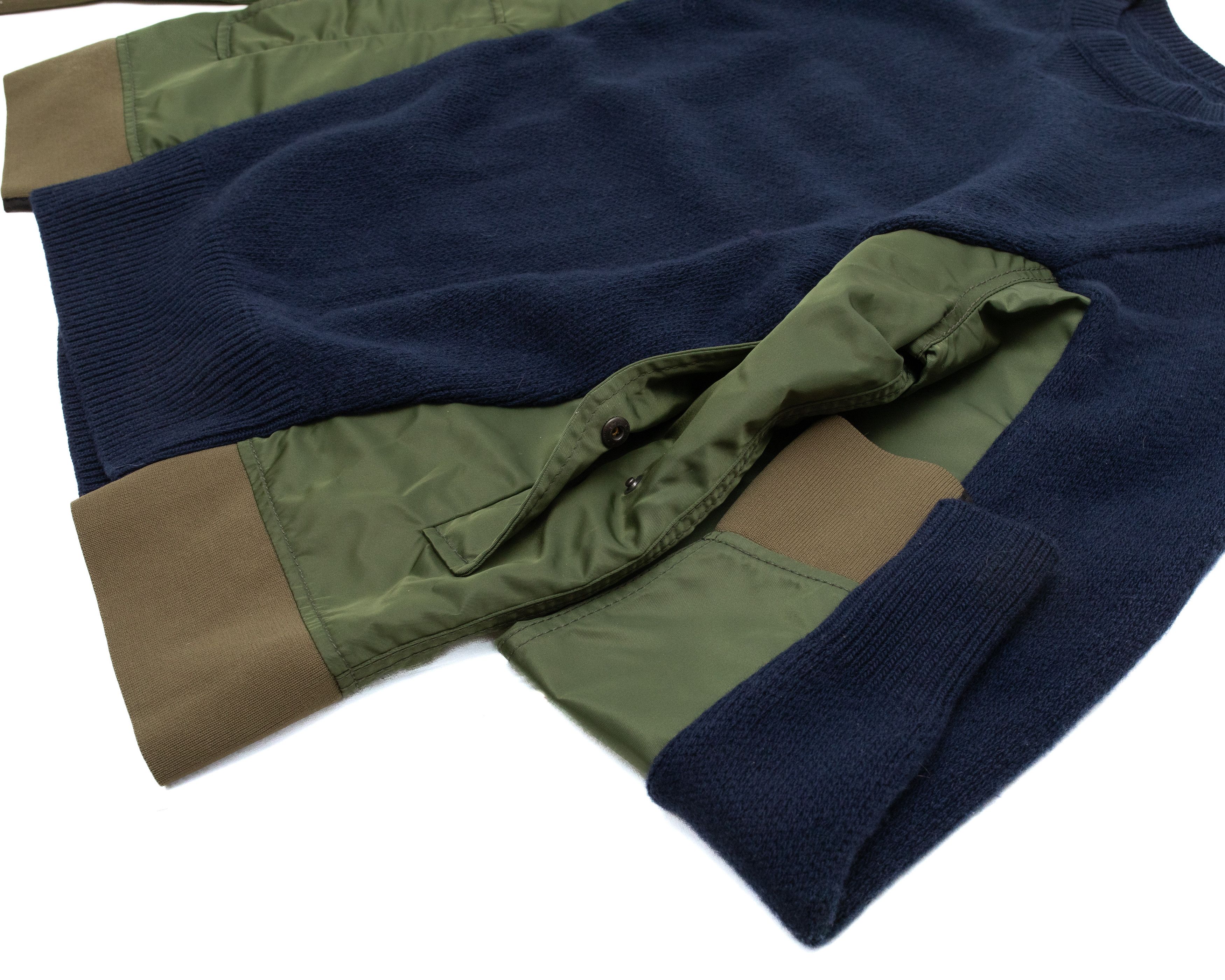DOROTHEE SCHUMACHER DOROTHEE SCHUMACHER Military Style Bomber-Sweater Hybrid Size XS / US 0-2 / IT 36-38 - 2 Thumbnail