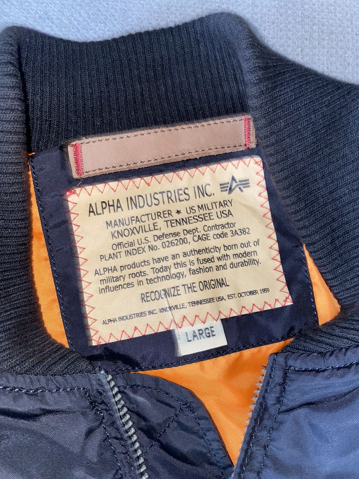 Alpha Industries Alpha Industries ink Size US L / EU 52-54 / 3 - 3 Thumbnail