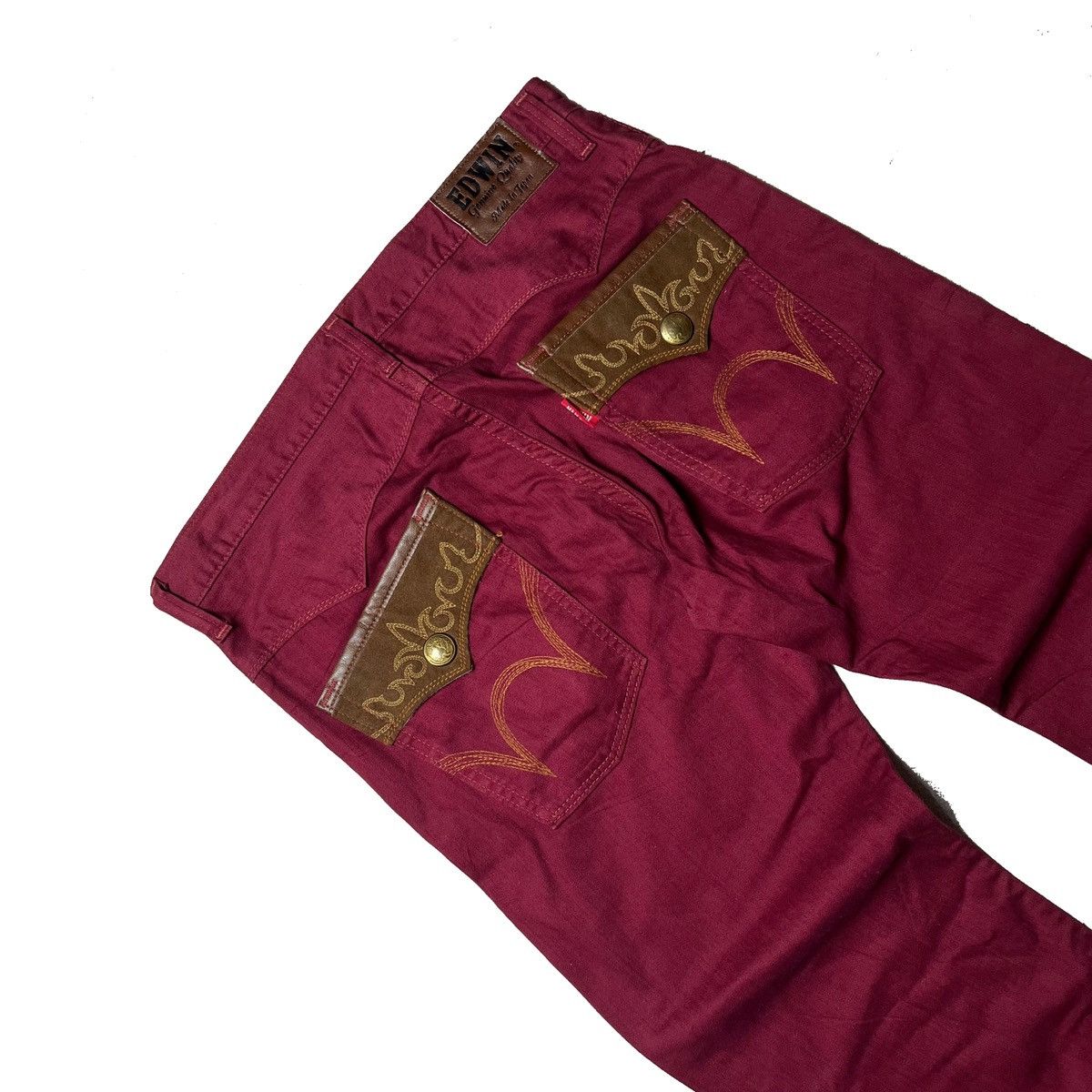 Edwin × Japanese Brand Vintage Edwin Red Tab Baggy Pants Size US 36 / EU 52 - 3 Thumbnail