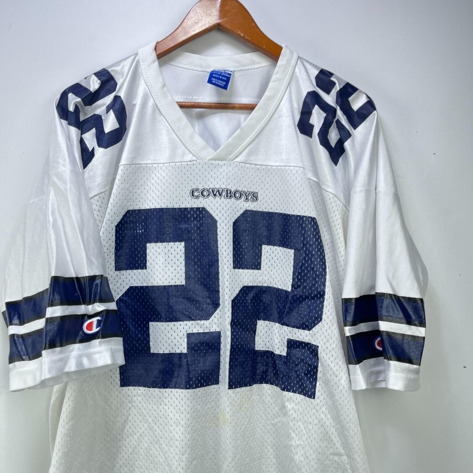Champion Vintage 90s Champion Dallas Cowboys Emmitt Smith Jersey 48 Size ONE SIZE - 2 Thumbnail