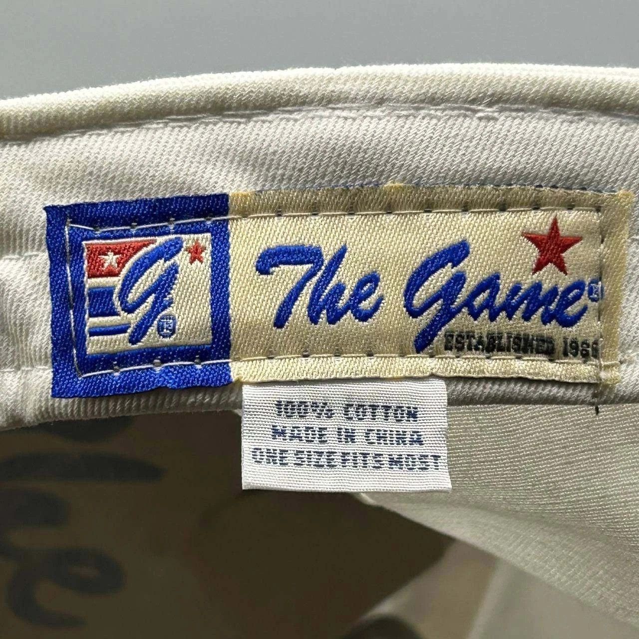 The Game Vintage Toledo Mud Hens Hat Men White MiLB Strap Back Cotton Size ONE SIZE - 3 Thumbnail