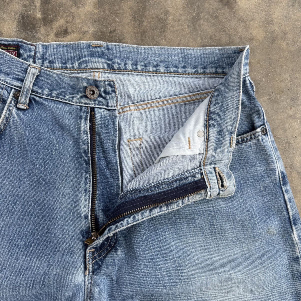 Edwin × Jean × Vintage VINTAGE EDWIN FADED PATCH JEANS DENIM PANTS Size US 32 / EU 48 - 7 Thumbnail