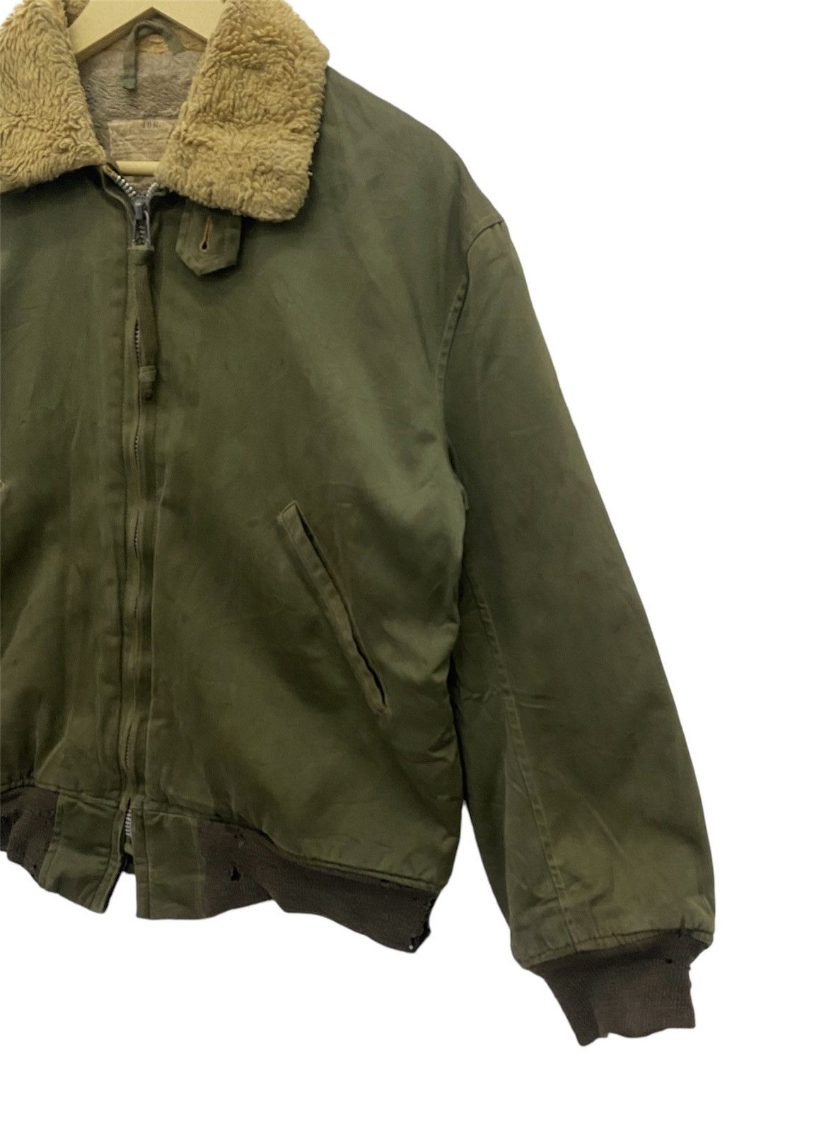 Vintage Vintage True 40s 1943 Military Deck Jacket Size US L / EU 52-54 / 3 - 3 Thumbnail