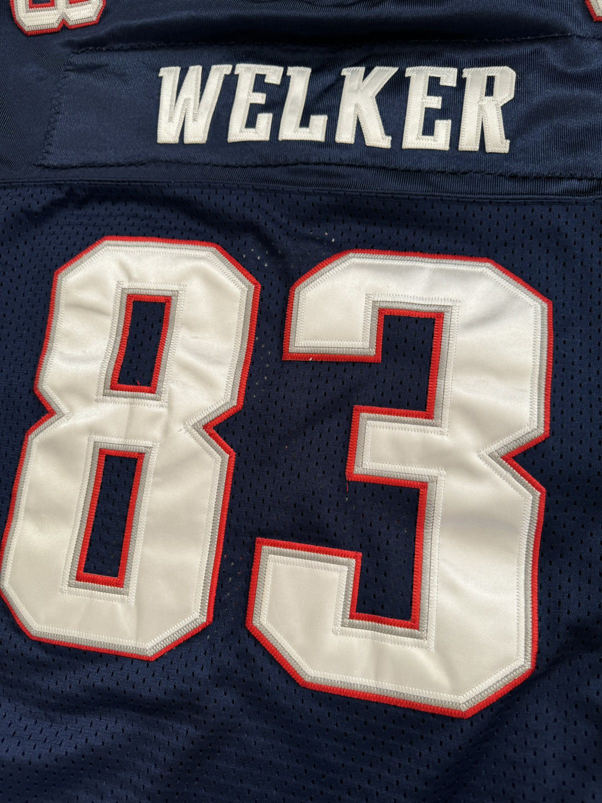 Reebok Wes Welker New England Patriots Reebok Jersey Youth XL 18/20 Size US XL / EU 56 / 4 - 6 Thumbnail