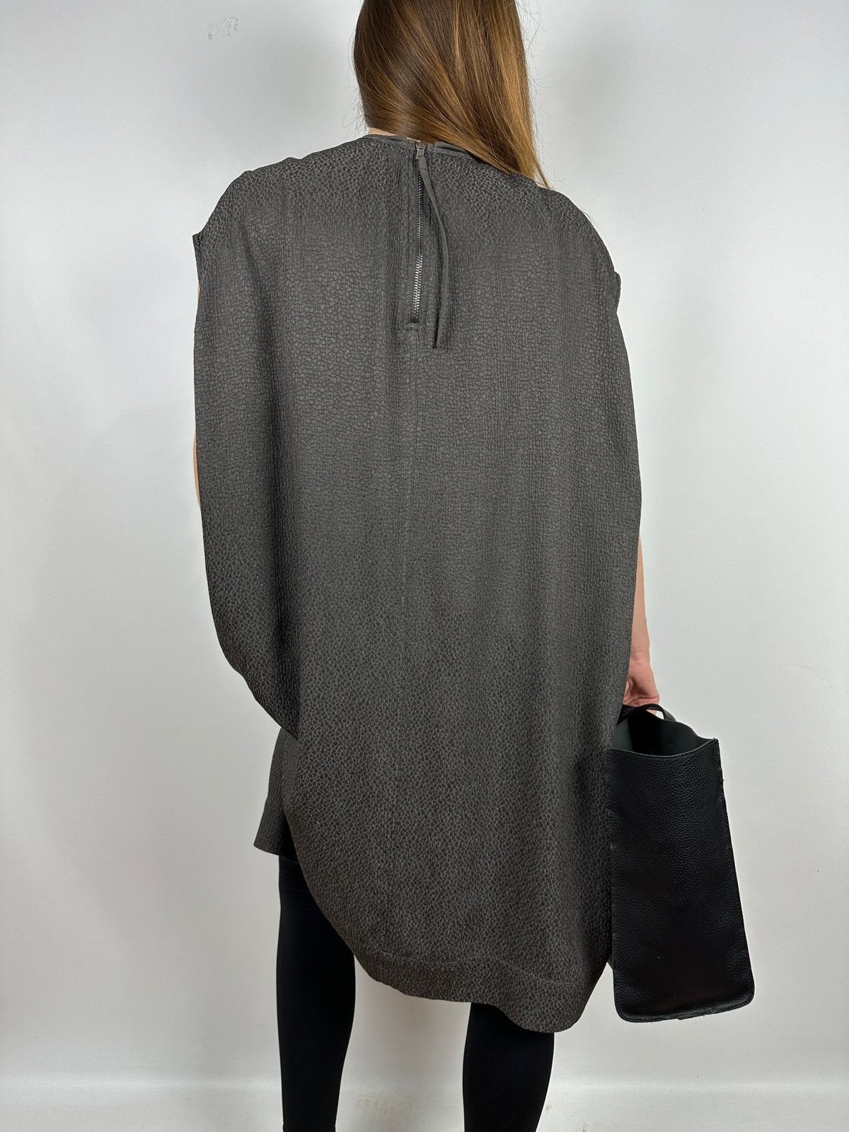 Rick Owens Mastodon FW16 Oversized Zip Sleeveless / Dress