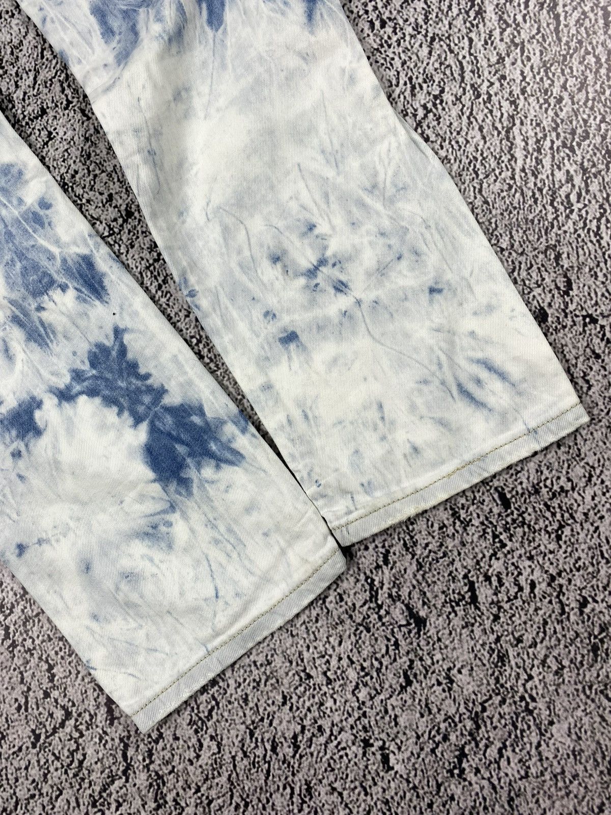 Japanese Brand Vintage Y2K washed distressed denim jeans streetwear 33 Size US 33 - 9 Thumbnail